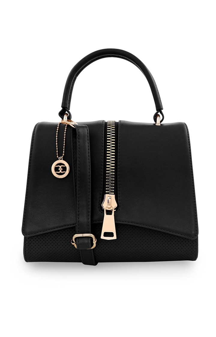 ESBEDA | Black Solid Handbags 0