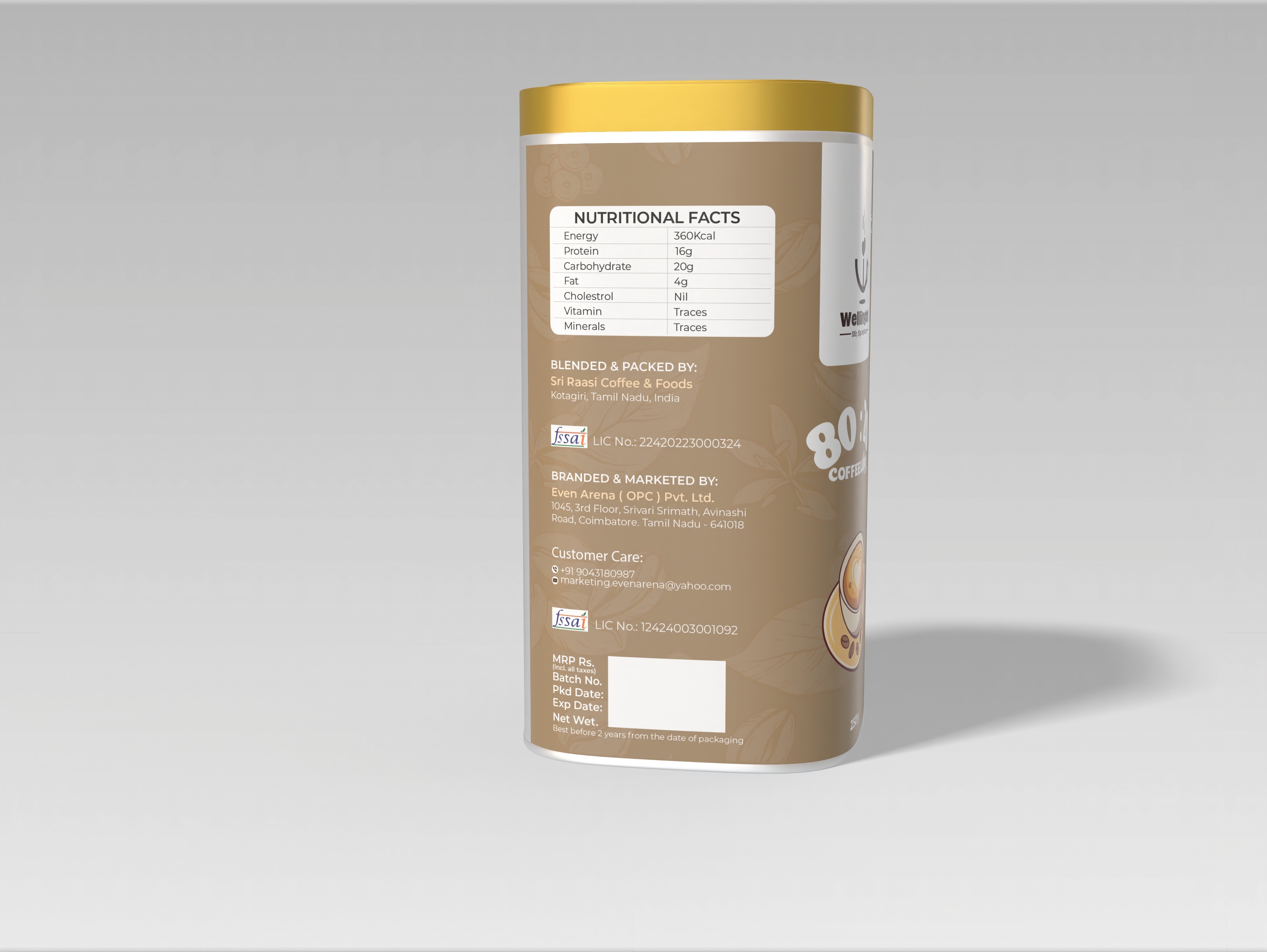 FILTER COFFEE LUXOR 80:20