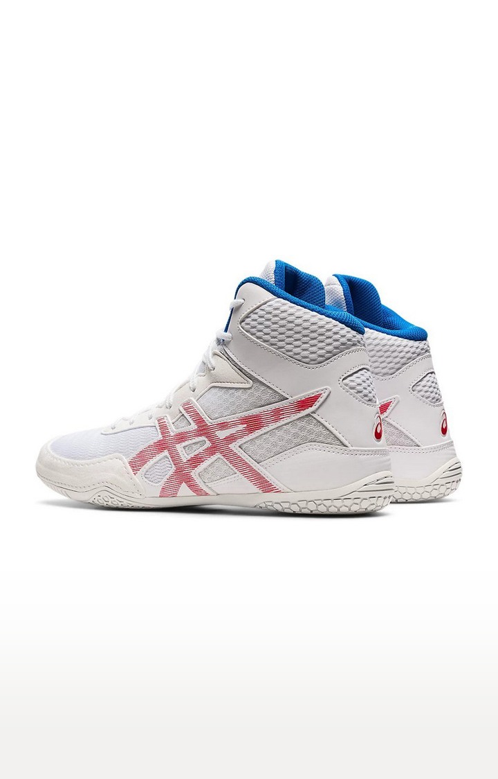 Men s White Synthetic Sneakers