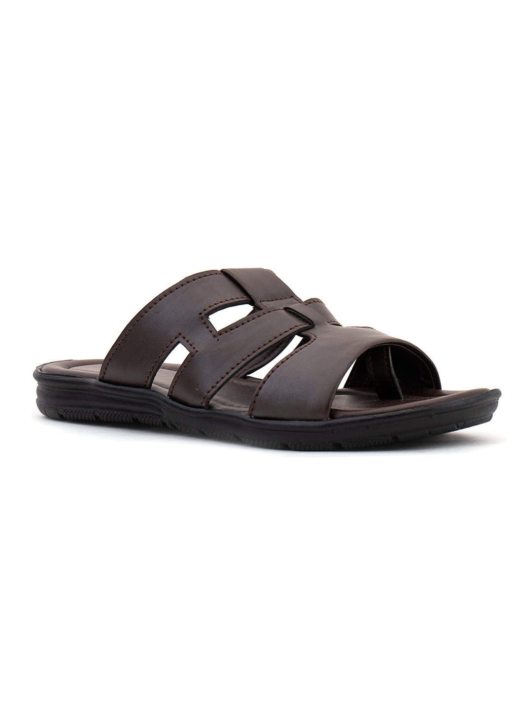 Softouch Brown Casual Fisherman Sandal for Men