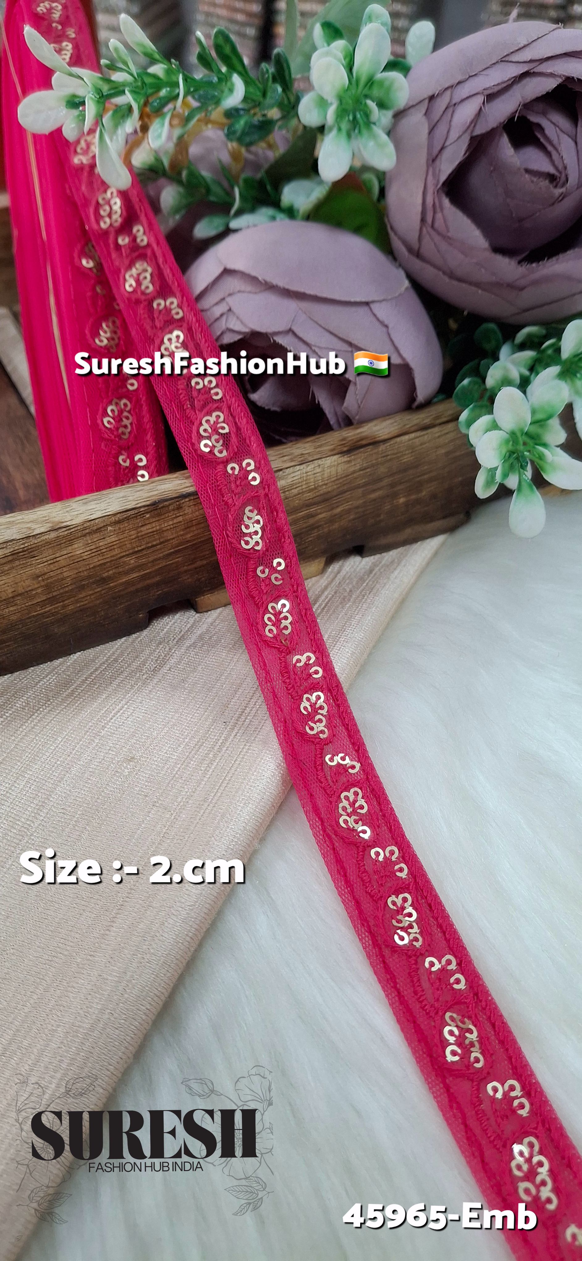  Tone-on-Tone Embroidery Lace