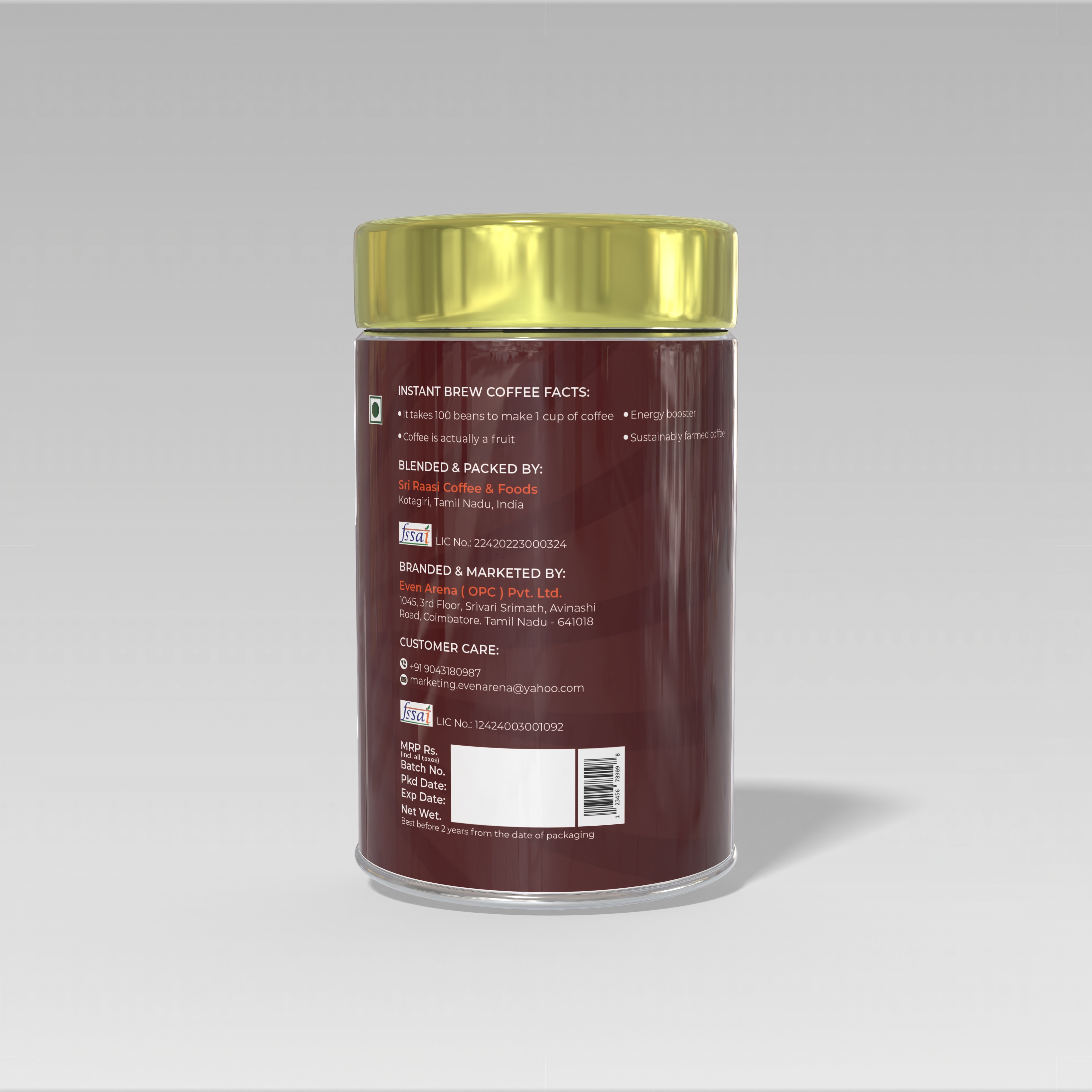 INSTANT COFFEE TRANQUIL