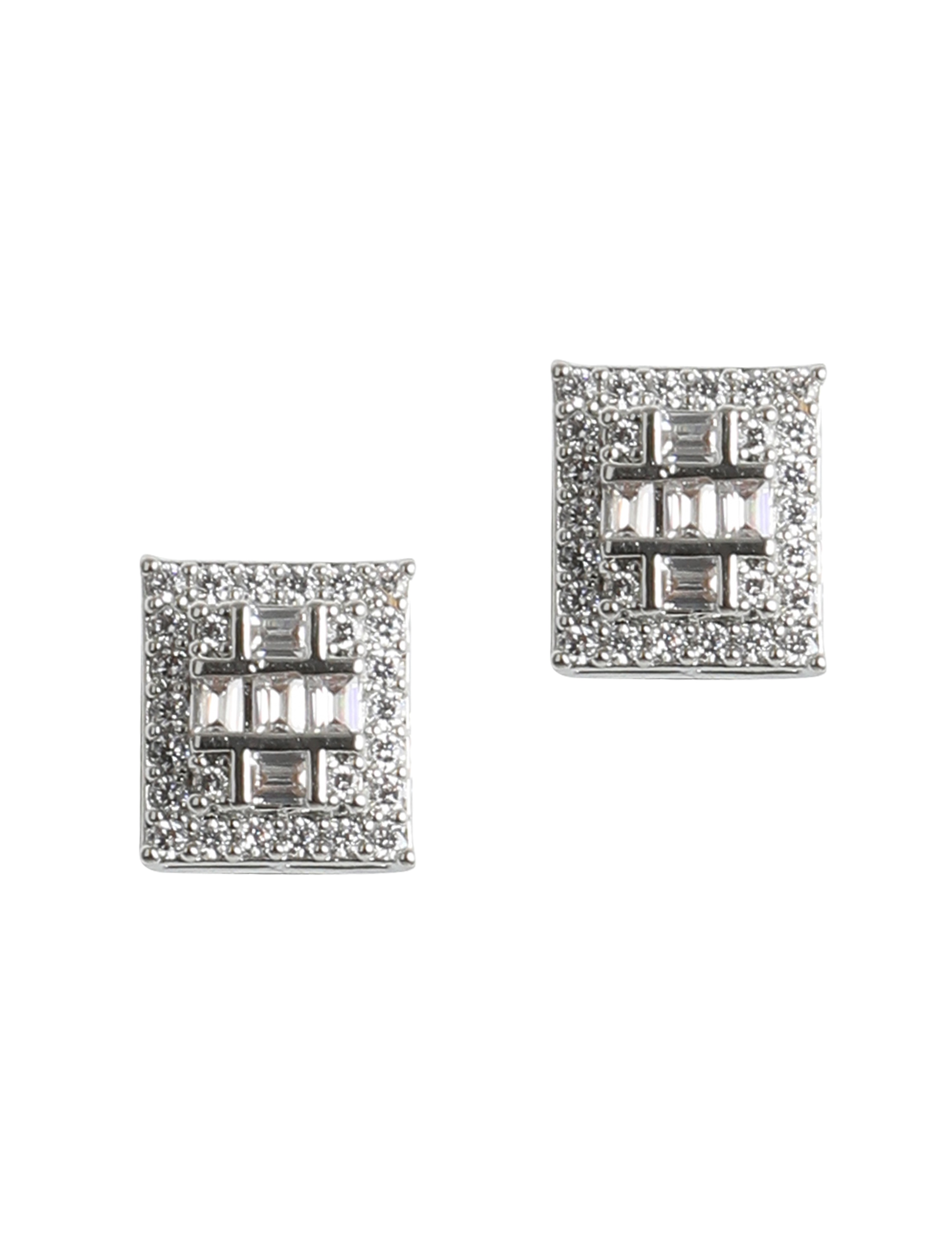 The Nila Silver Plated Stud Earrings