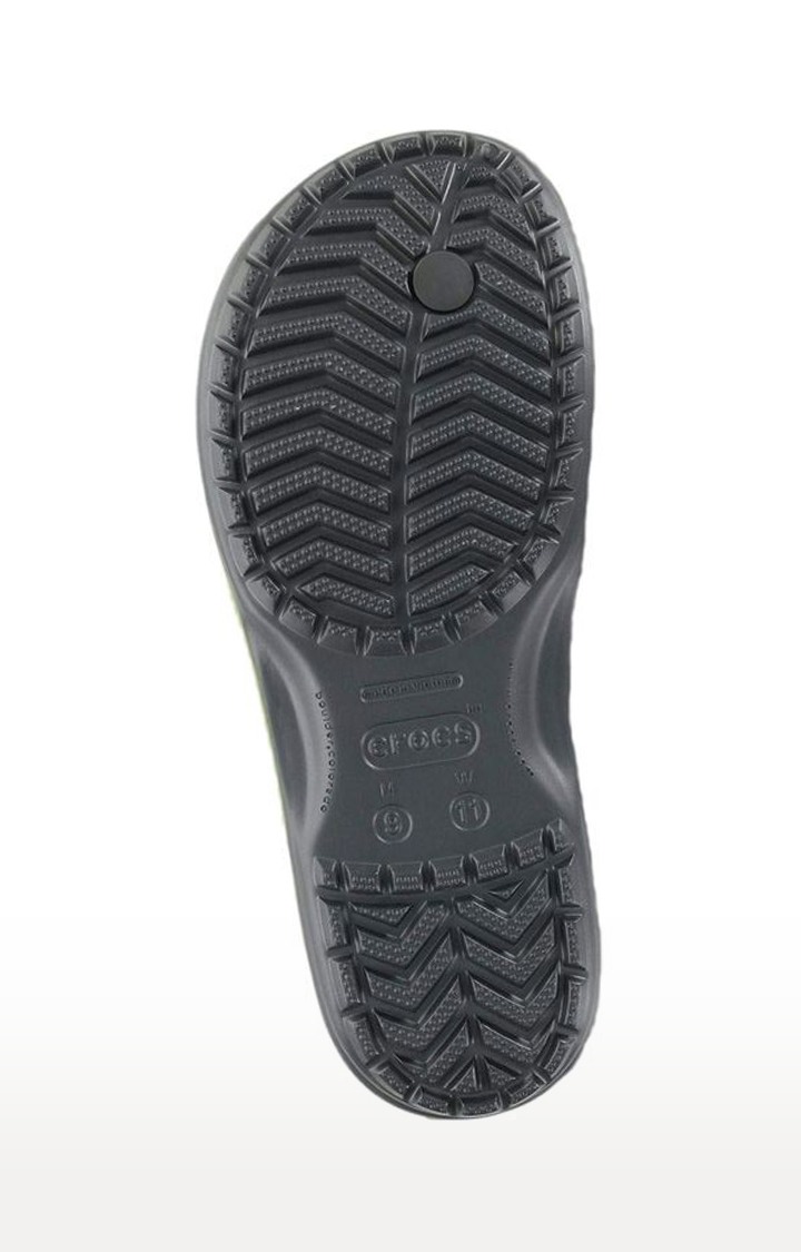 Men's Black Solid Slippers