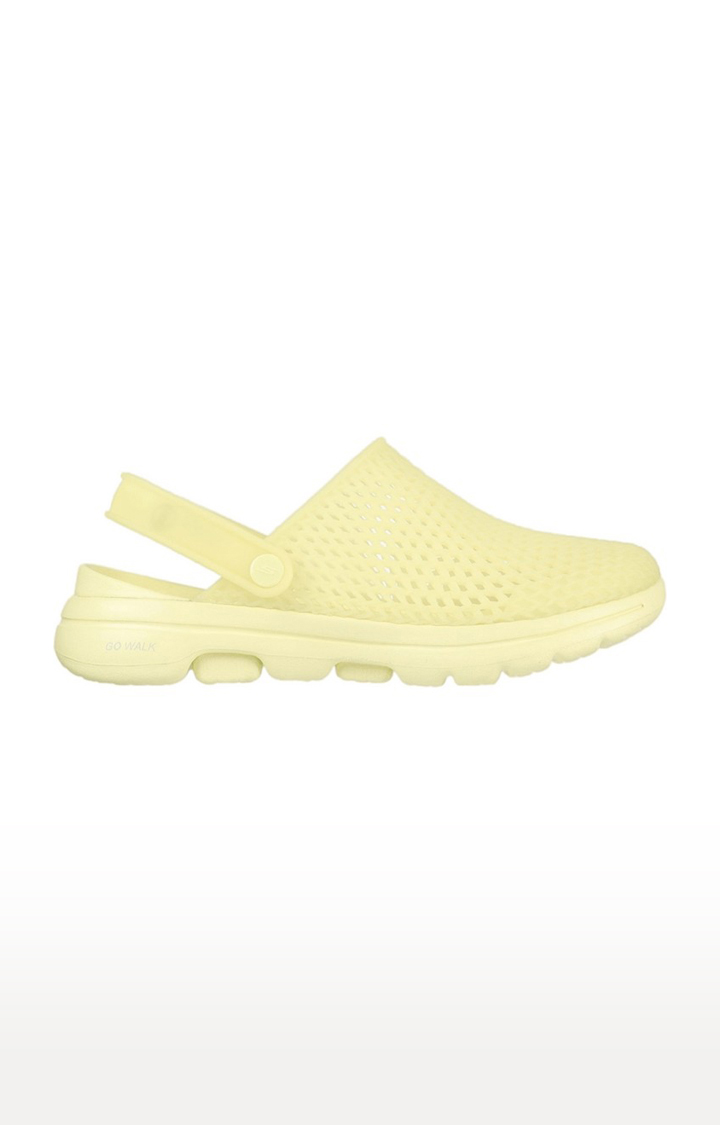 Skechers go walk clearance 5 womens yellow