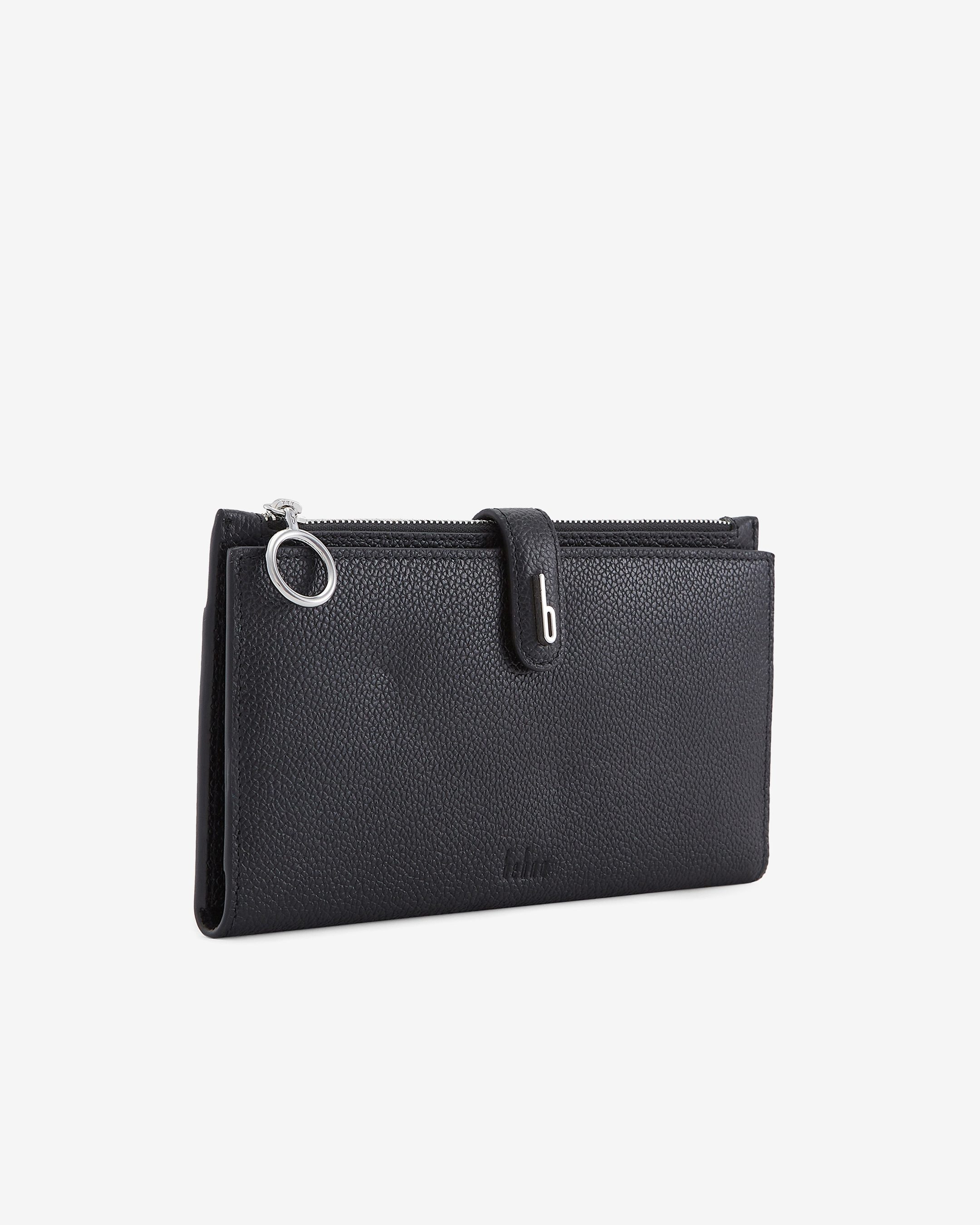Andrea Wallet Pebble Black