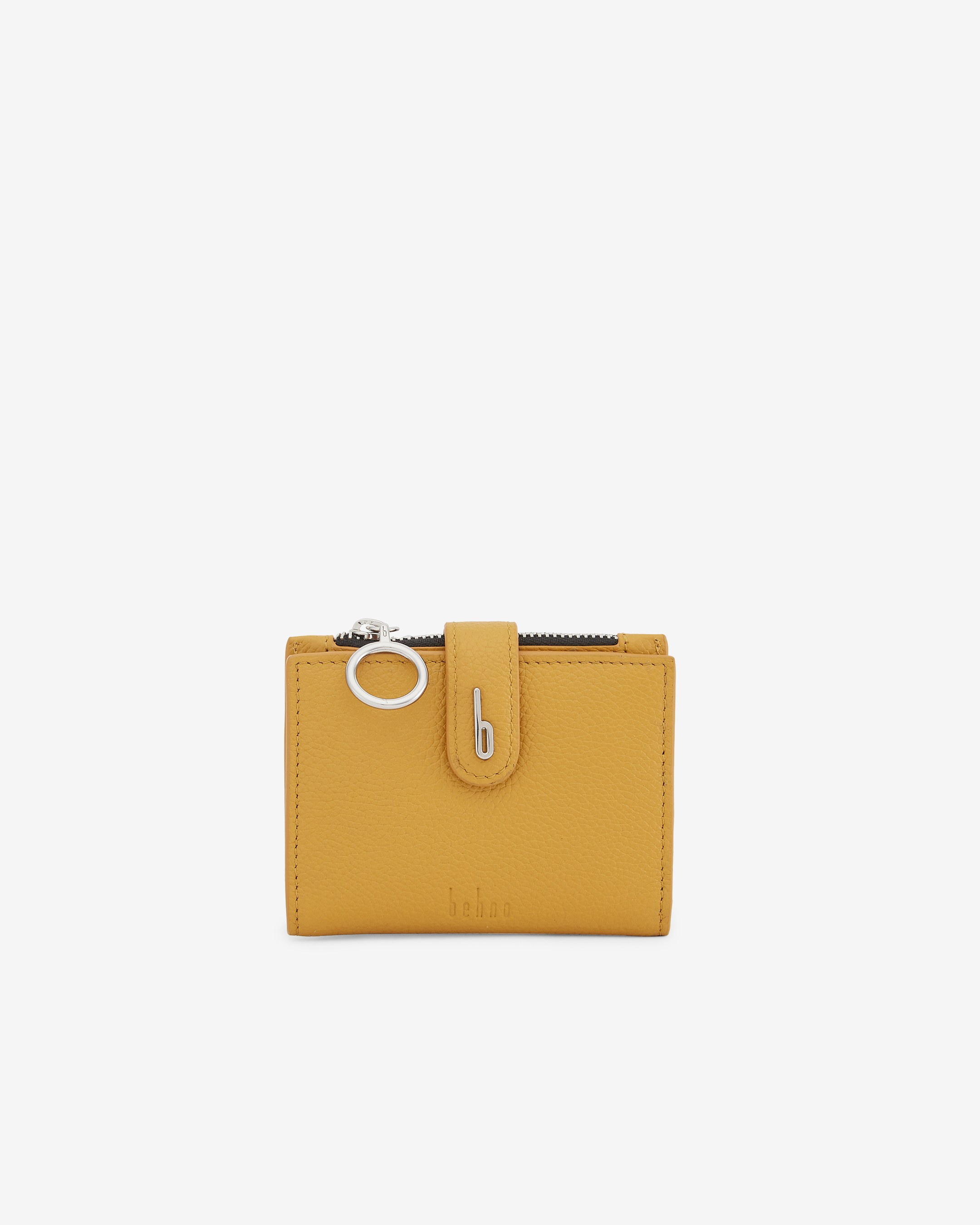 Andrea Mini Wallet Pebble Mustard