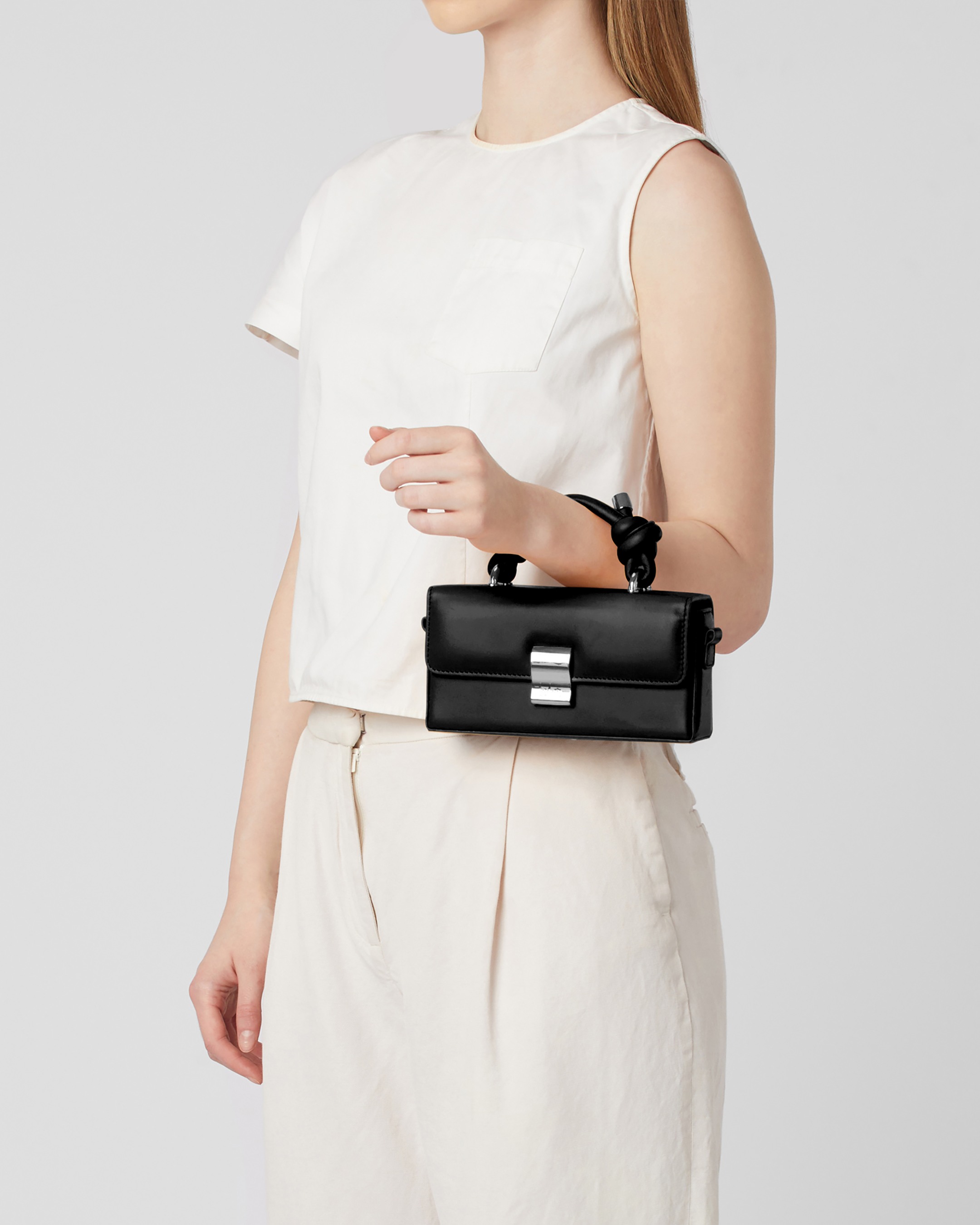 Mary Bag Micro Soft Nappa Black