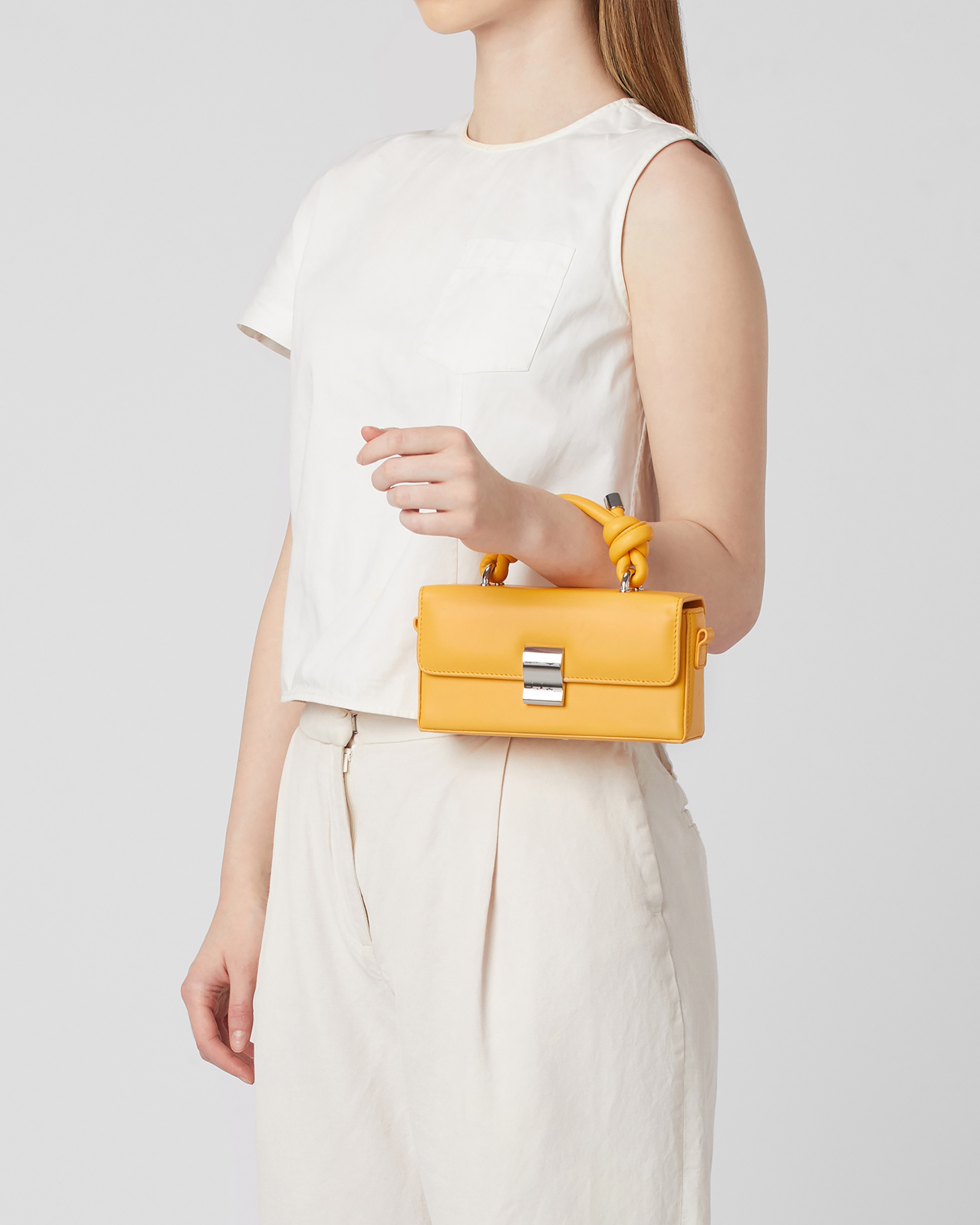 Mary Bag Micro Soft Nappa Pollen