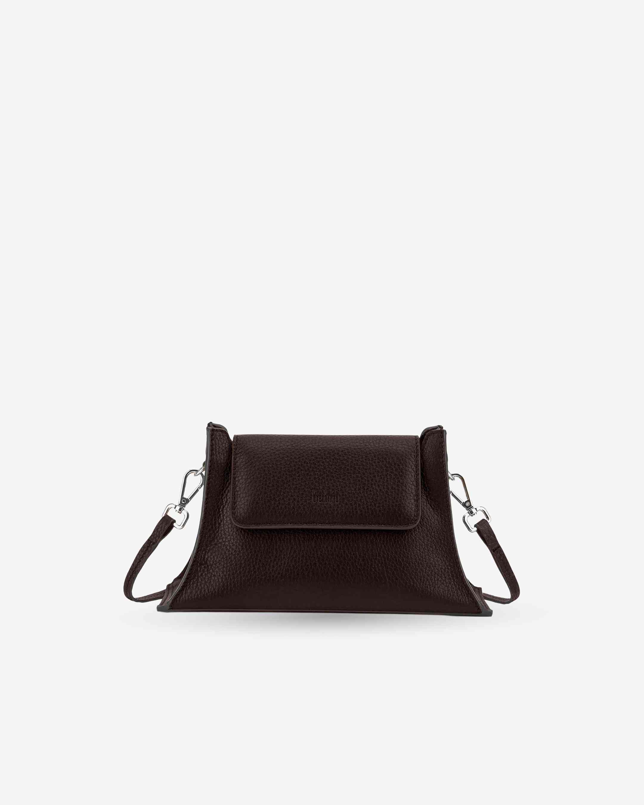 Winnie Mini Crossbody Pebble Cacao
