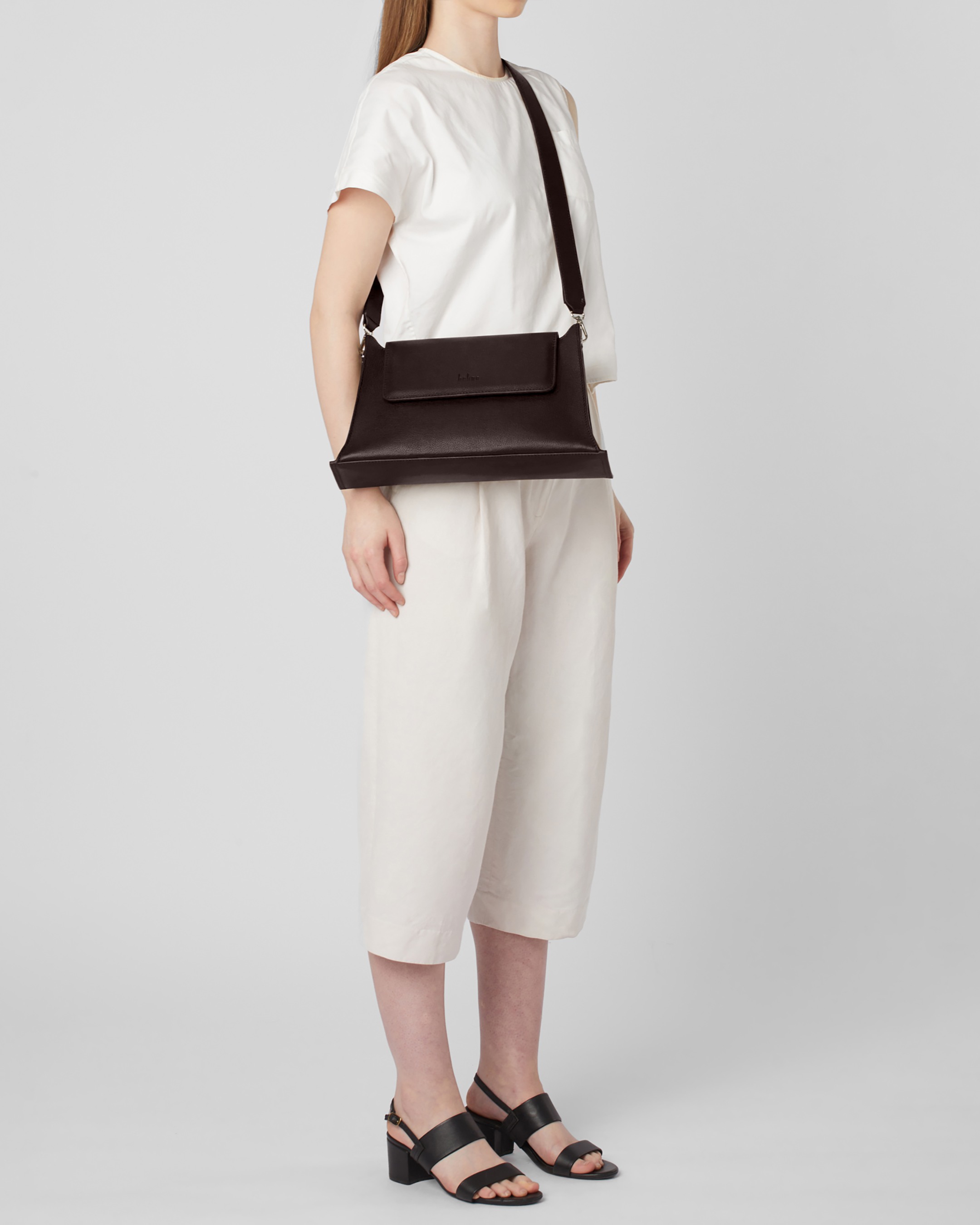 Winnie Shoulder Bag Pebble Cacao