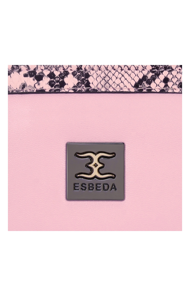ESBEDA | Baby Pink Printed Wallets 5