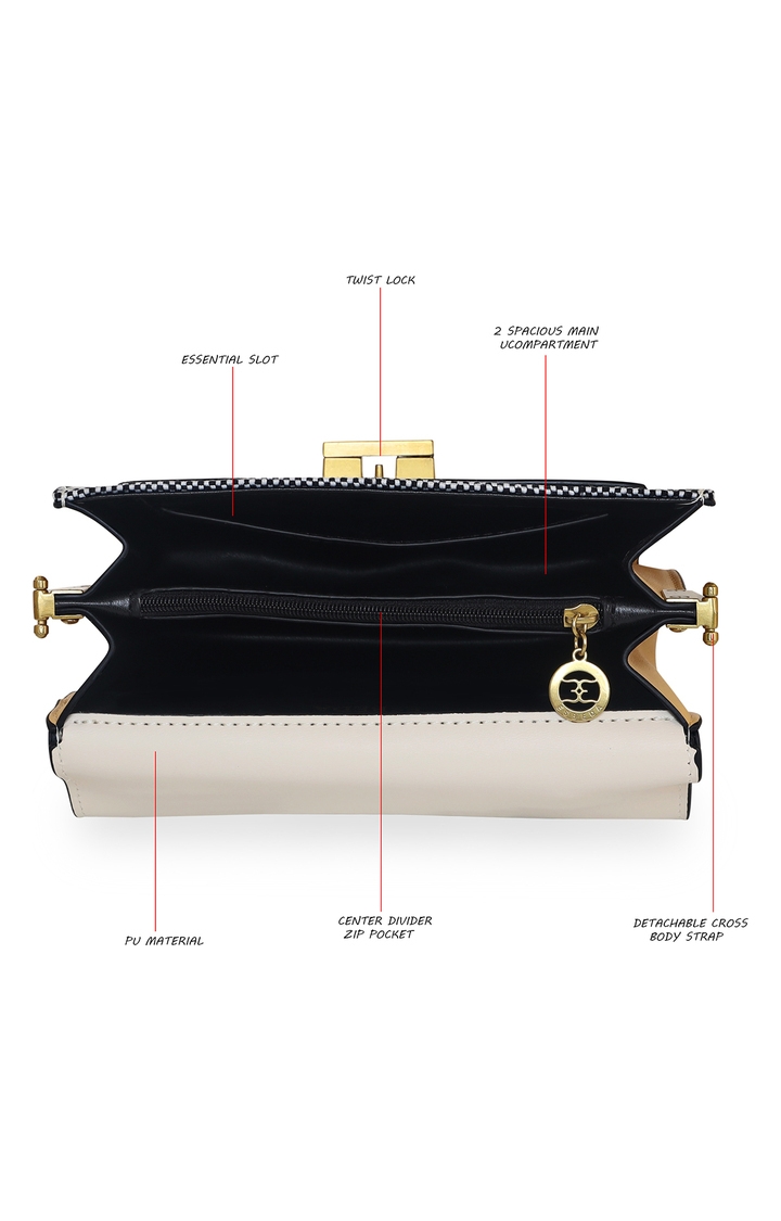 ESBEDA | Women's Multi PU Solid Handbags 4
