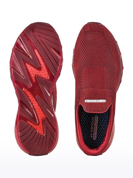 Campus Shoes | Men's Red PILOT PRO Casual Slip ons 3
