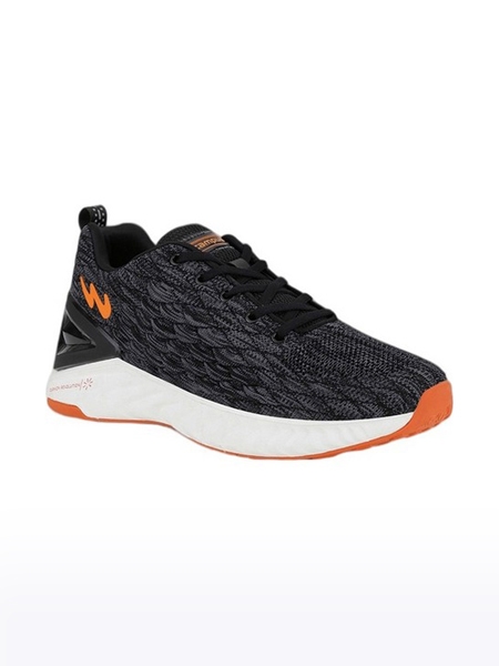 Campus Shoes | Boys Black MASTER Running Shoes 0
