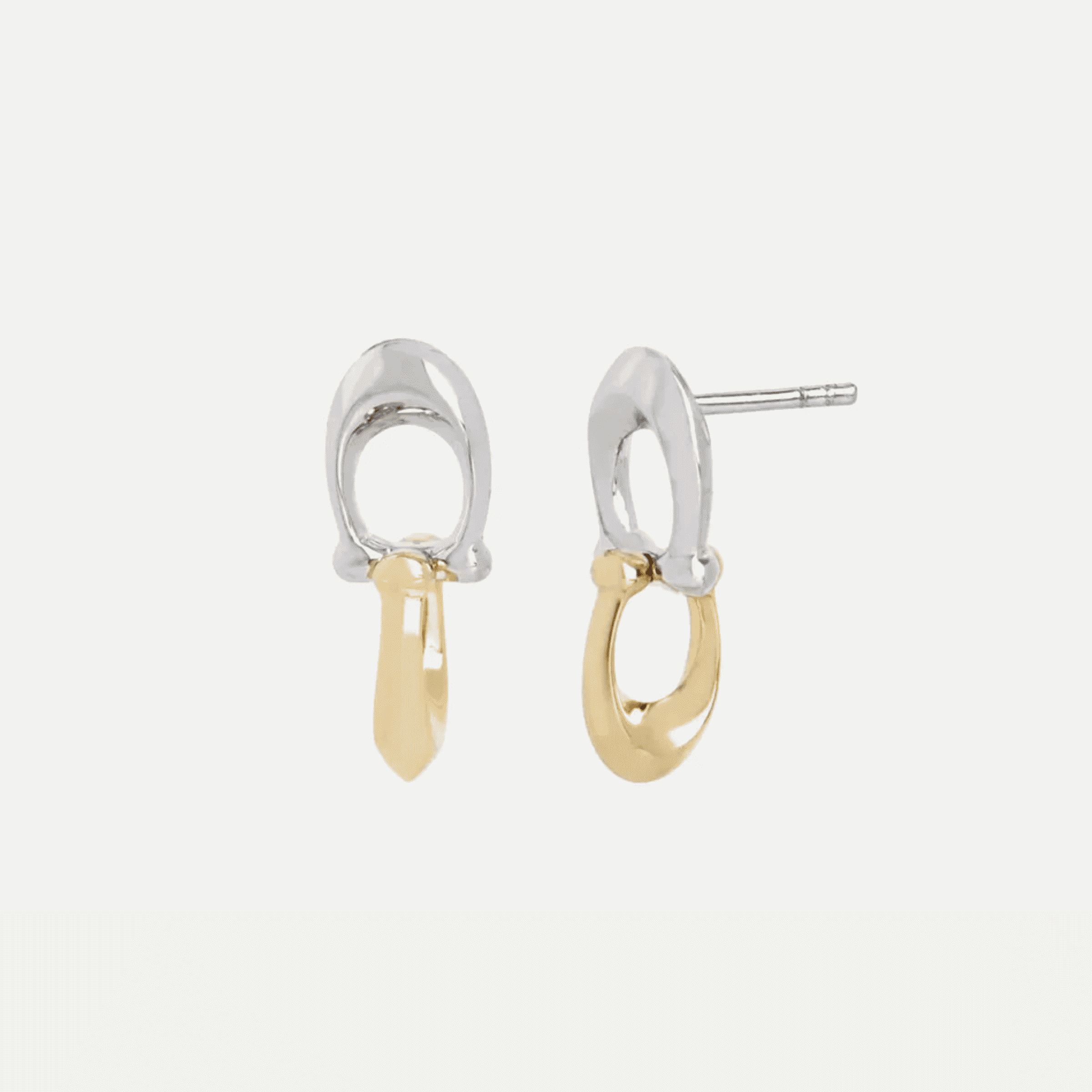 Signature C Drop Earrings