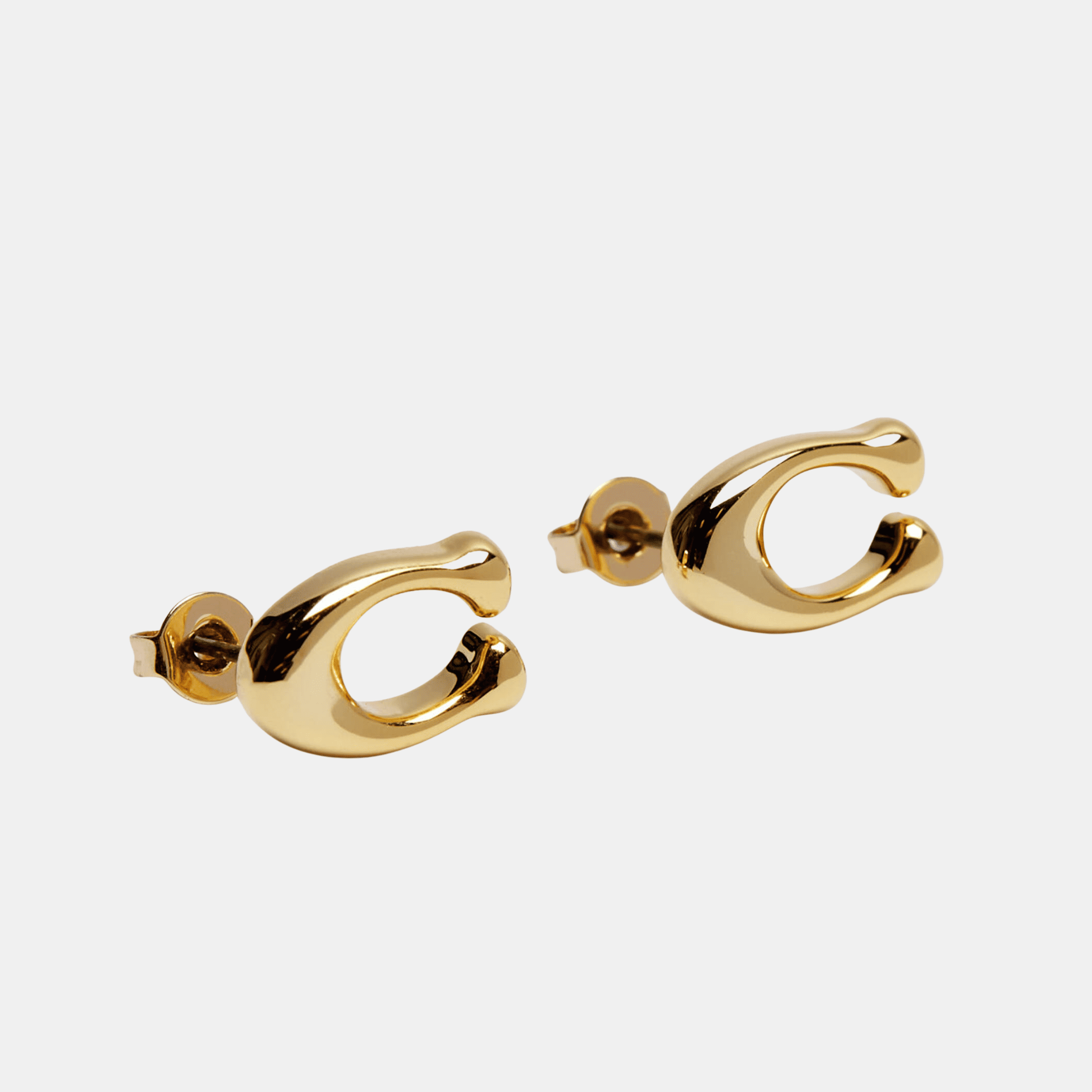 Signature C Stud Earrings