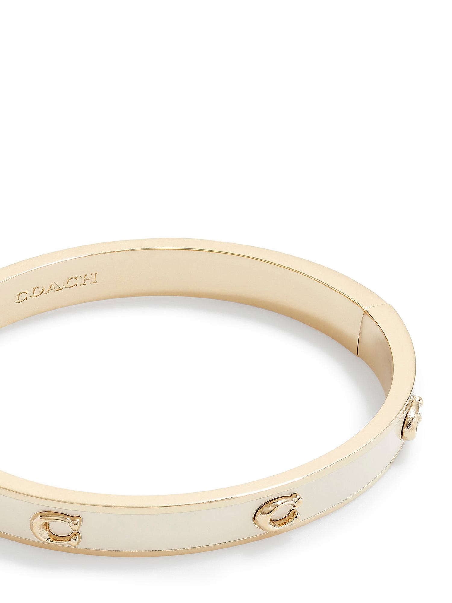 Signature Enamel Bangle Bracelet