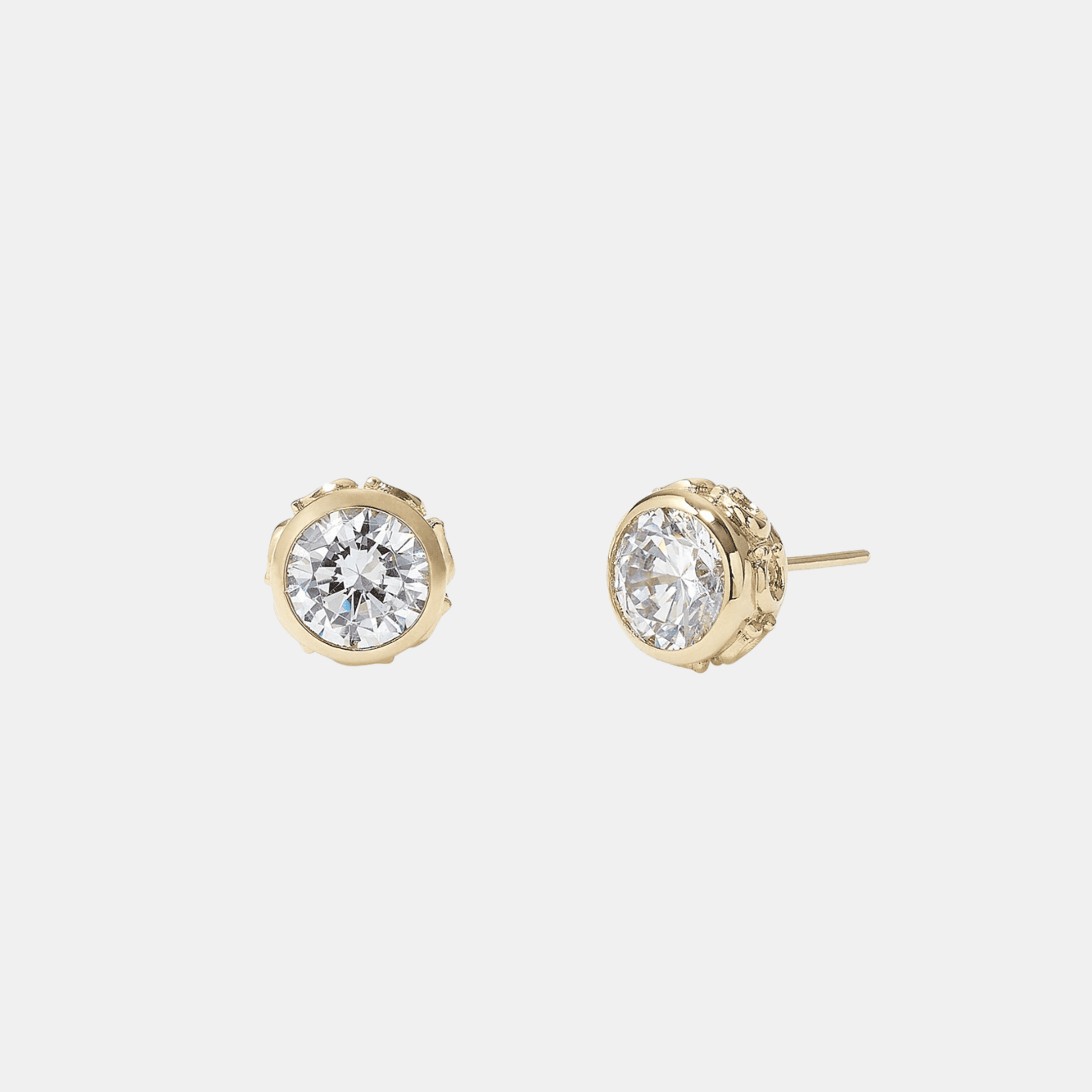 Stone C Earrings