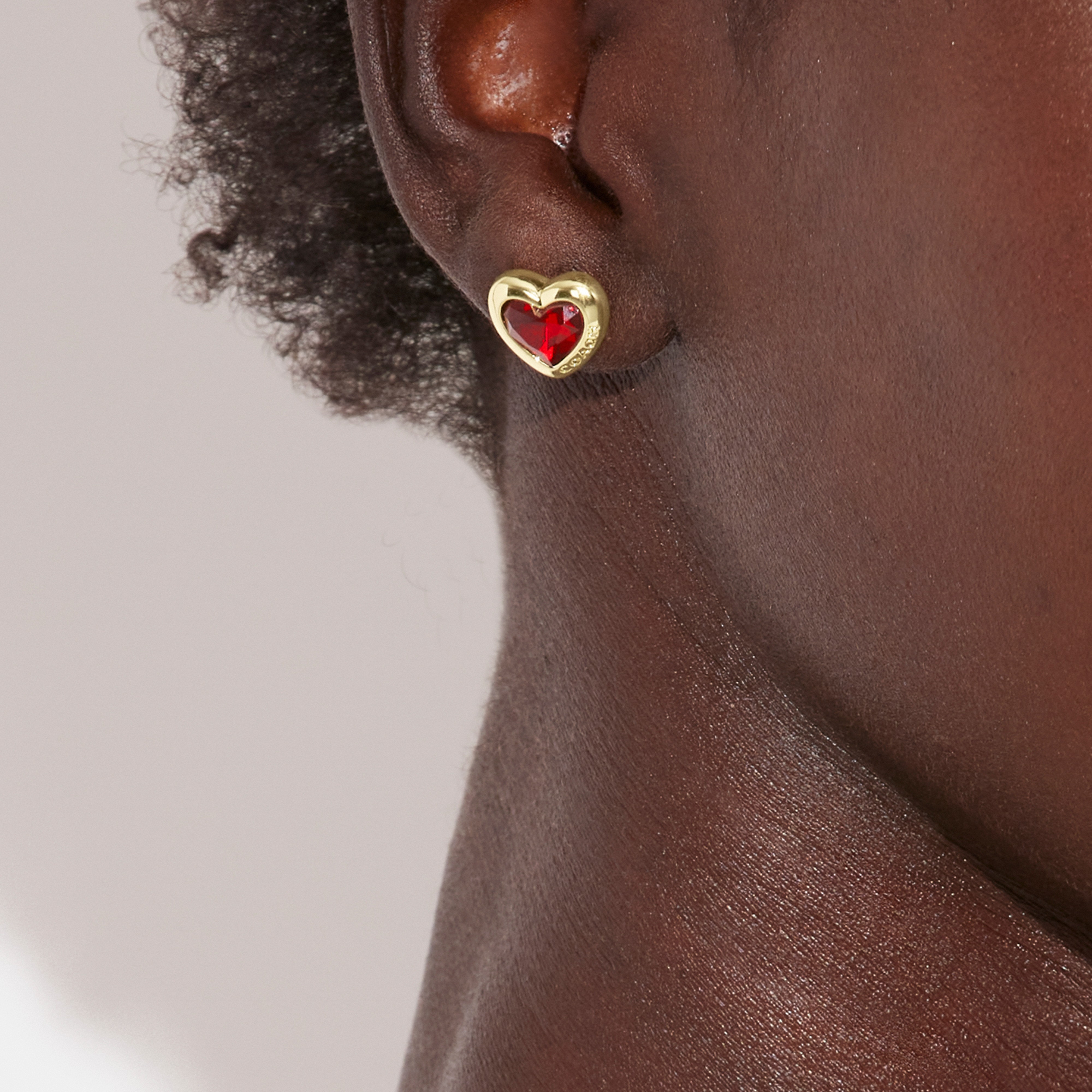 Heart Stud Earrings