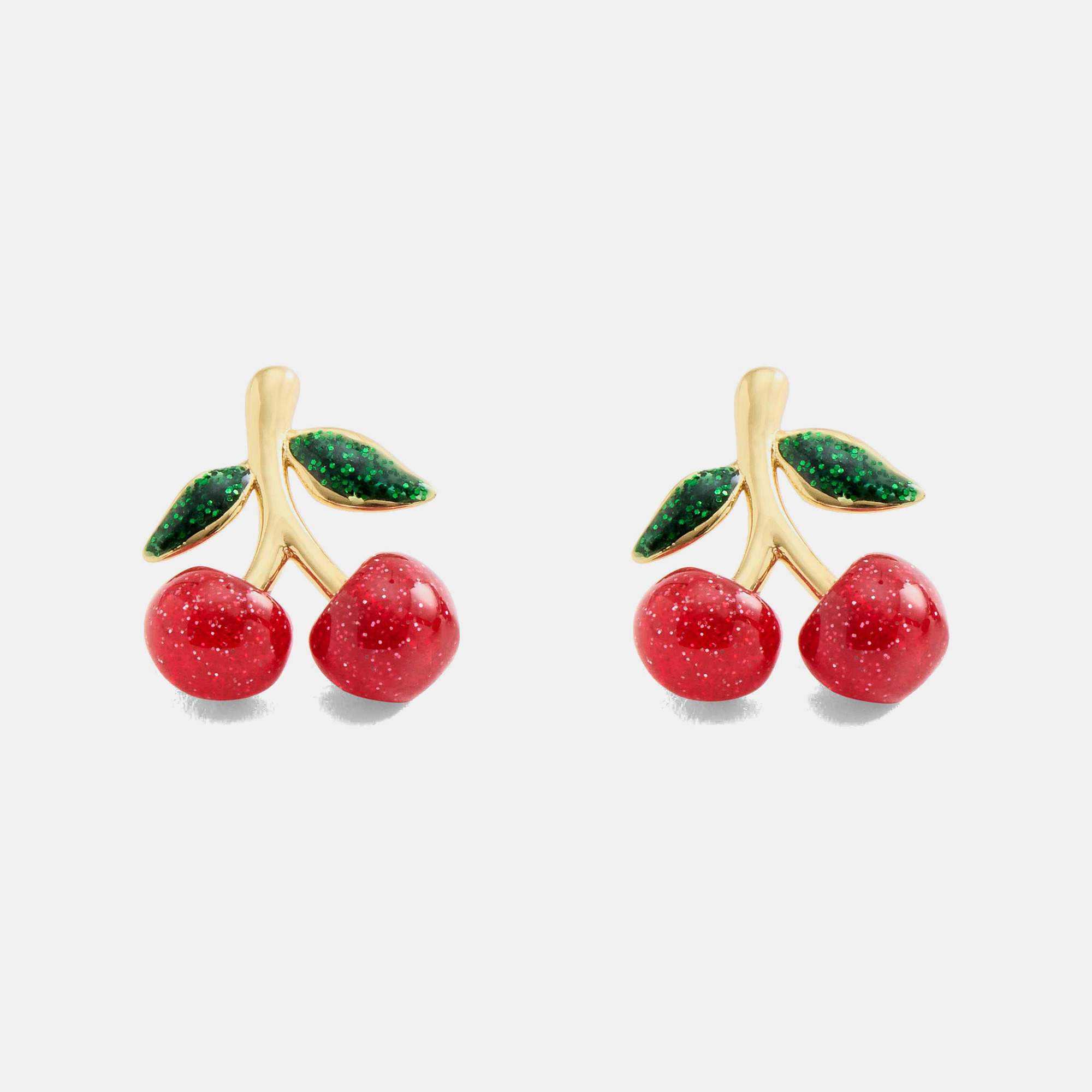 Cherry Cluster Stud Earrings