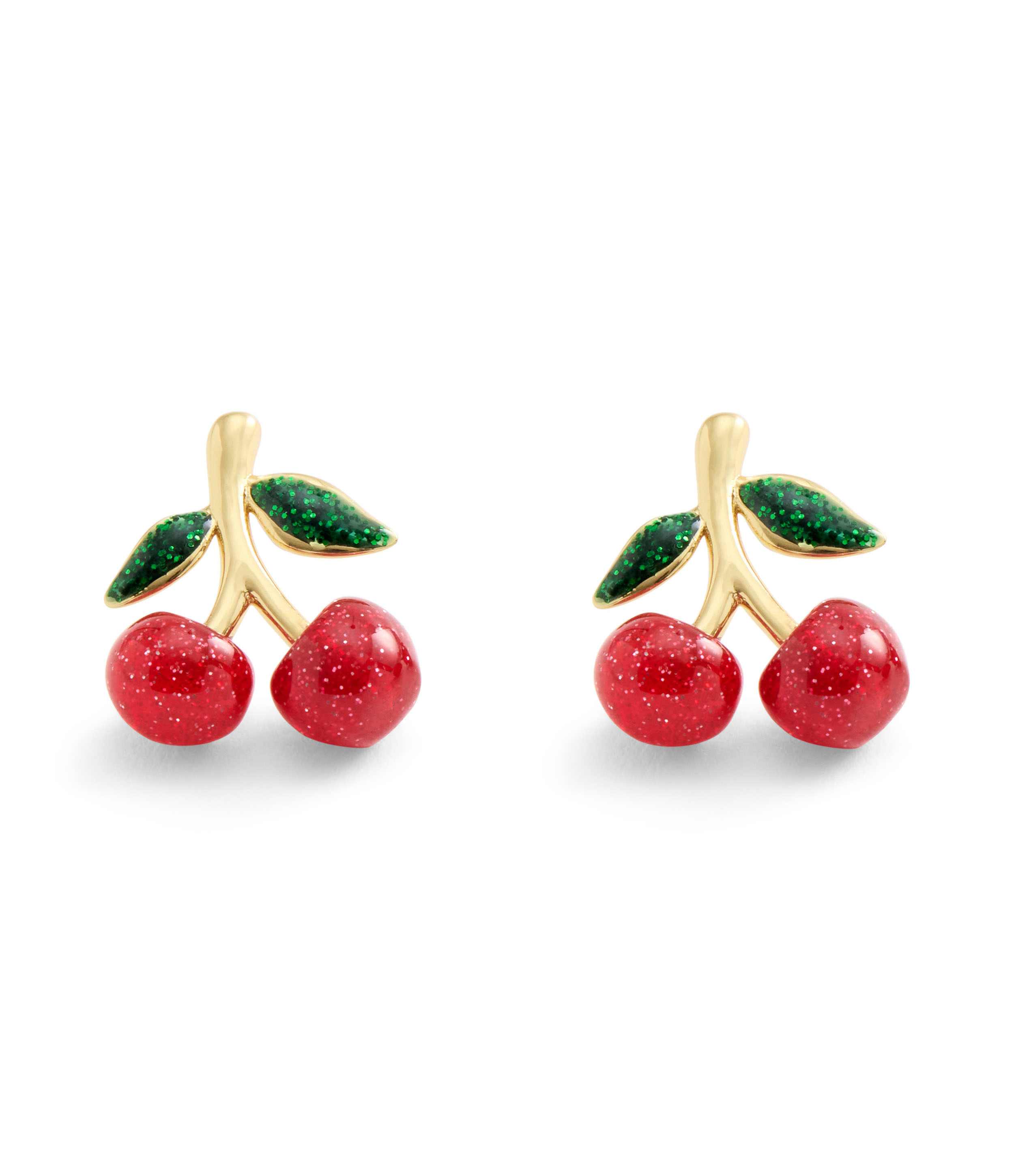 Cherry Cluster Stud Earrings