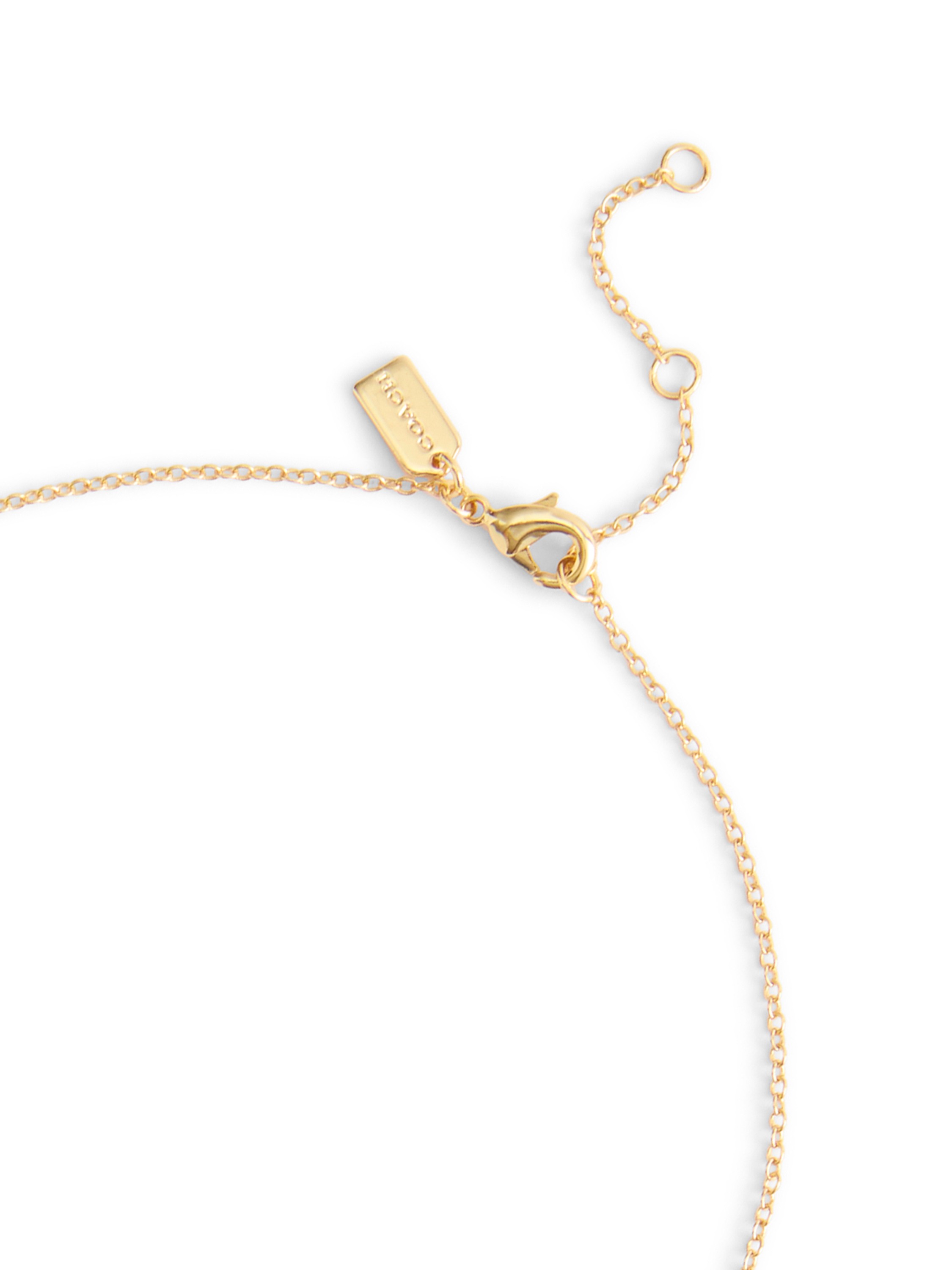 Signature Handbag Pendant Necklace