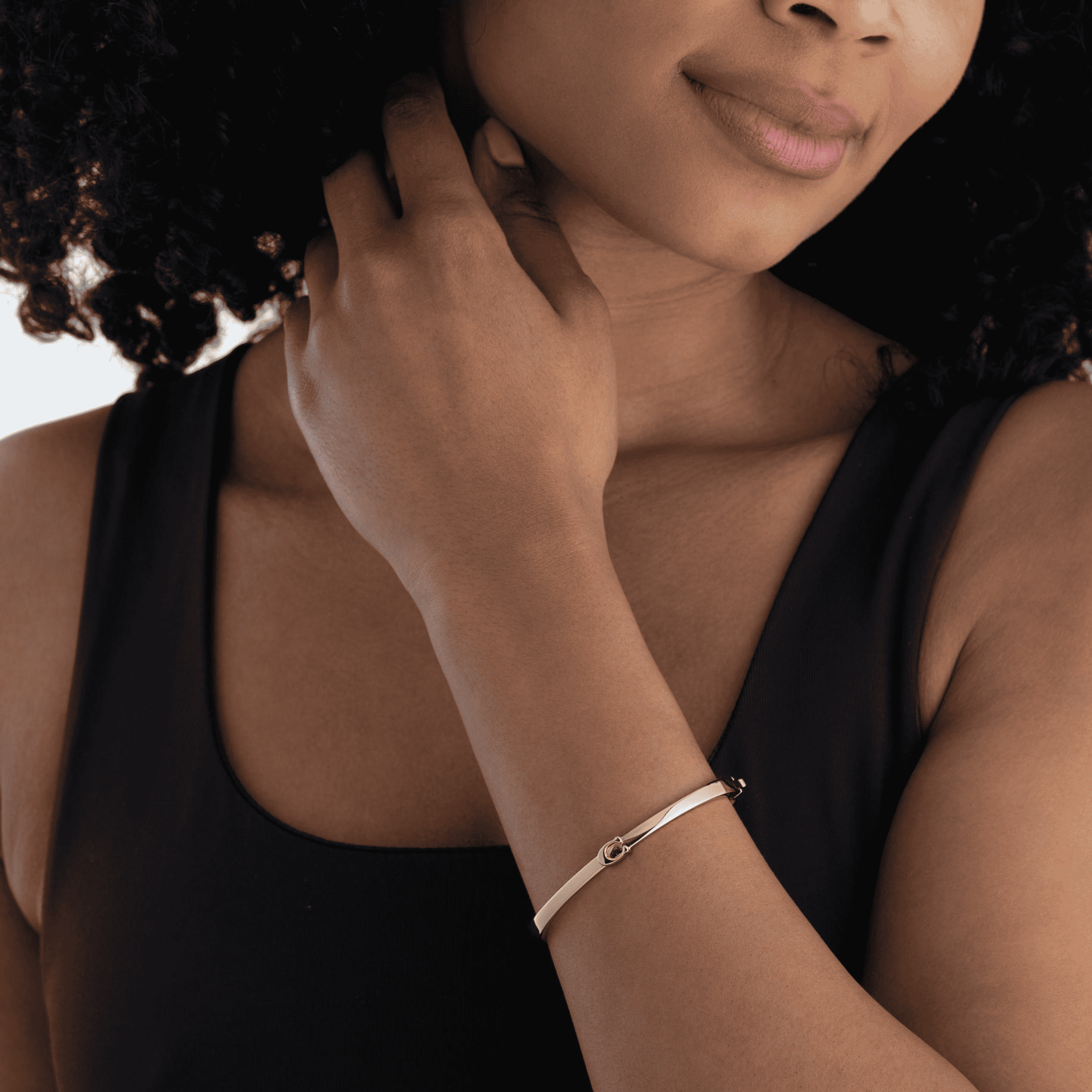 Signature C Bangle Boxed Bracelet