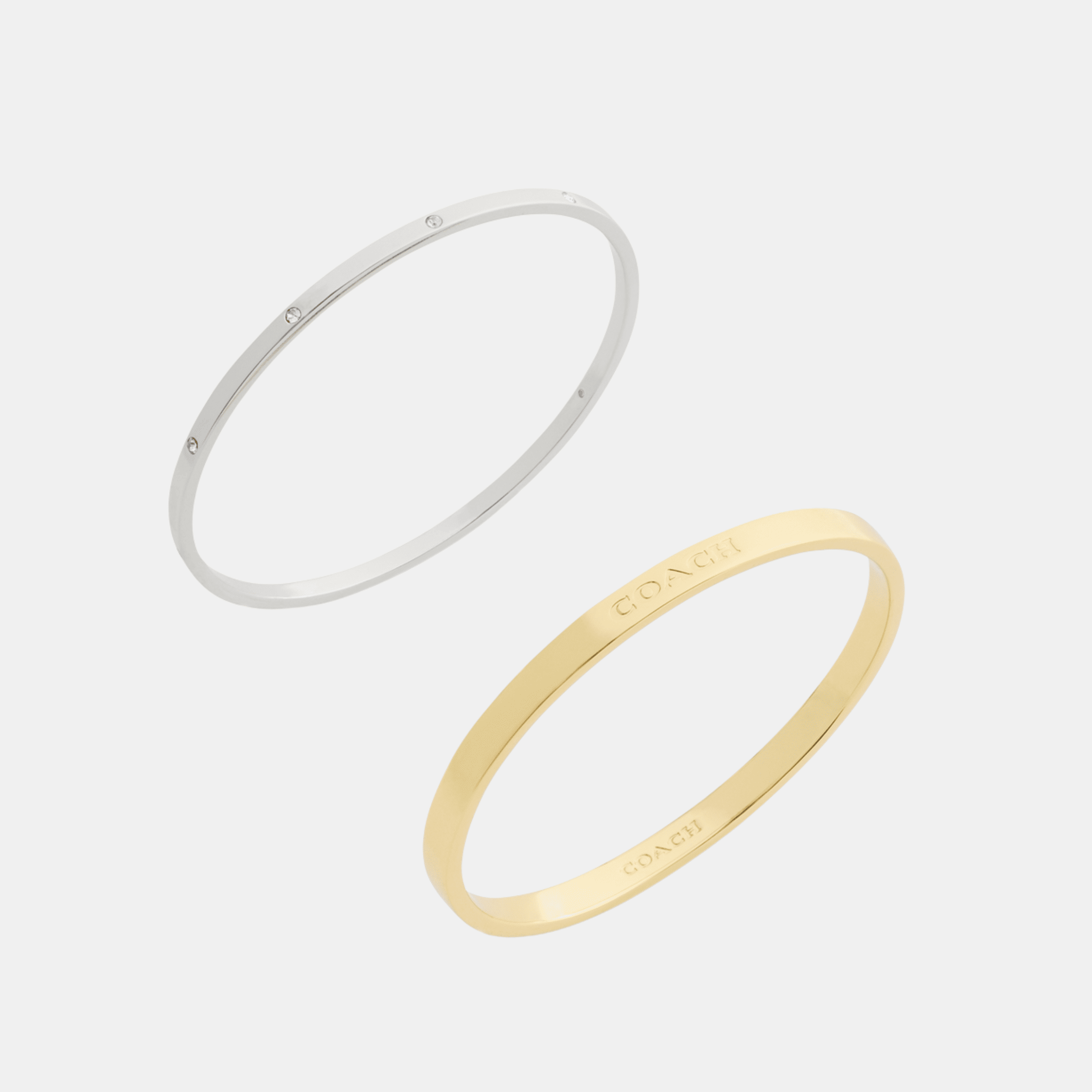 Signature Duo Bangle Bracelet Boxed Set