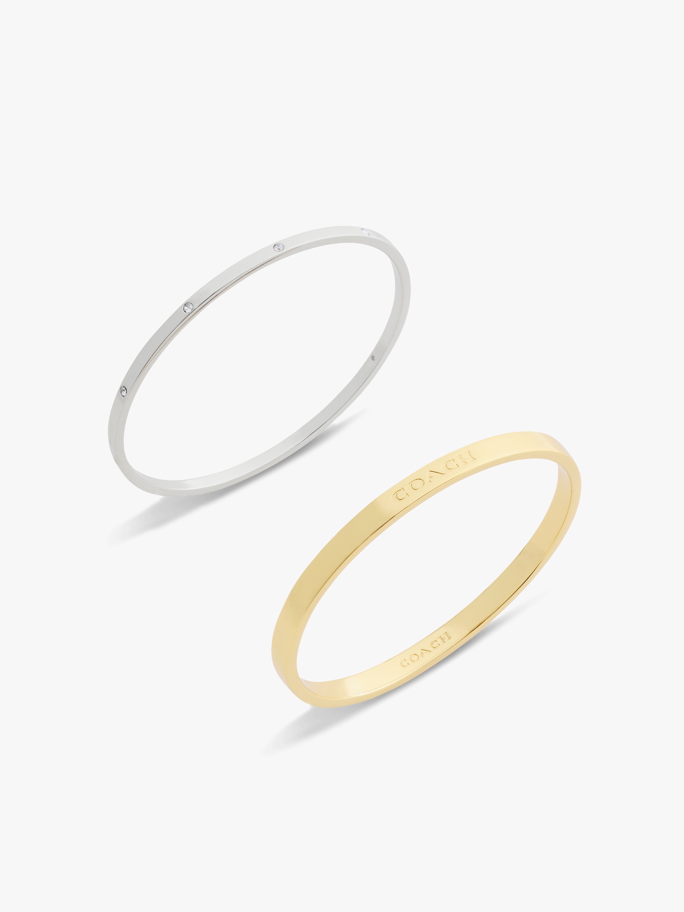 Signature Duo Bangle Bracelet Boxed Set