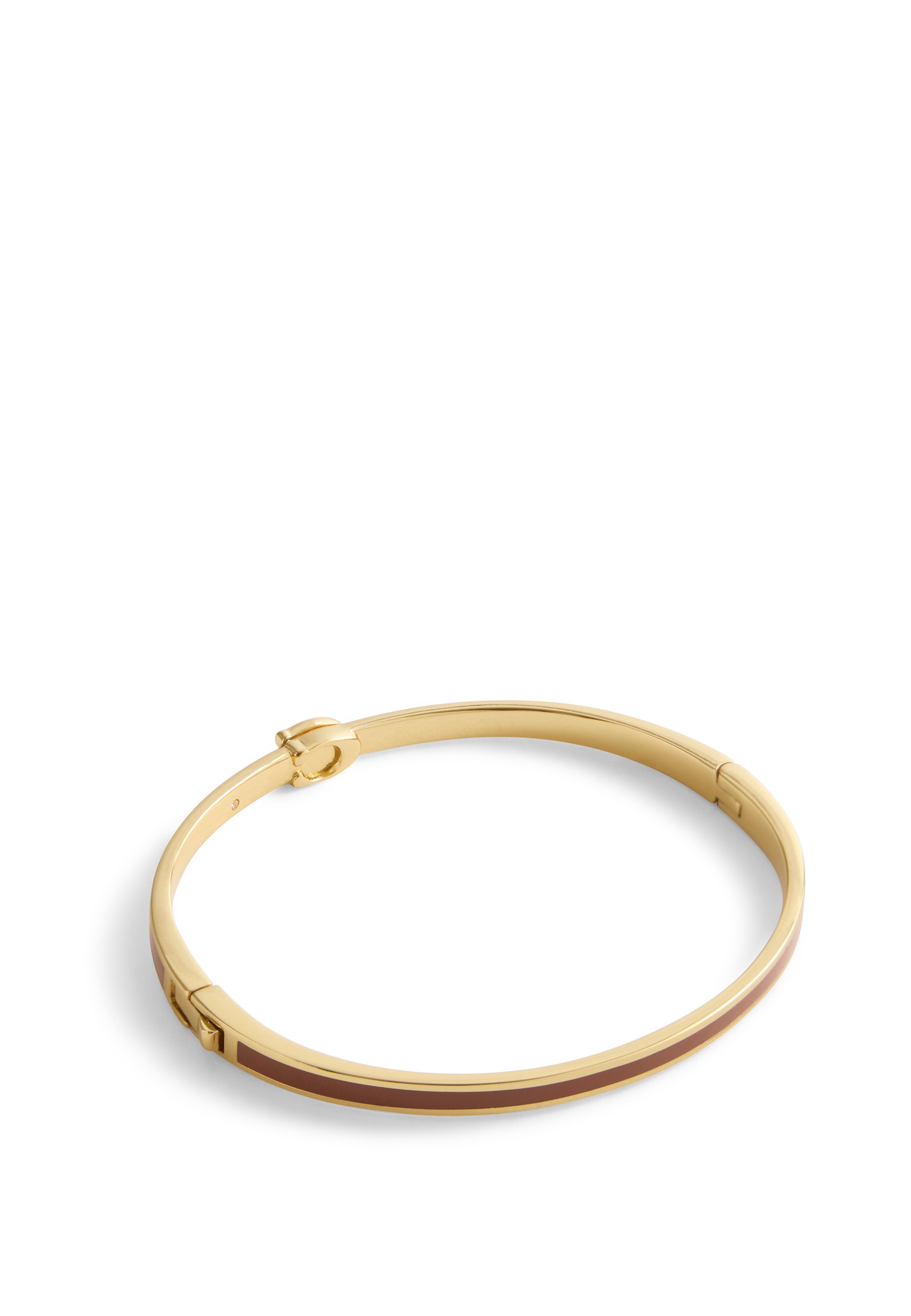 Signature C Enamel Bangle Bracelet