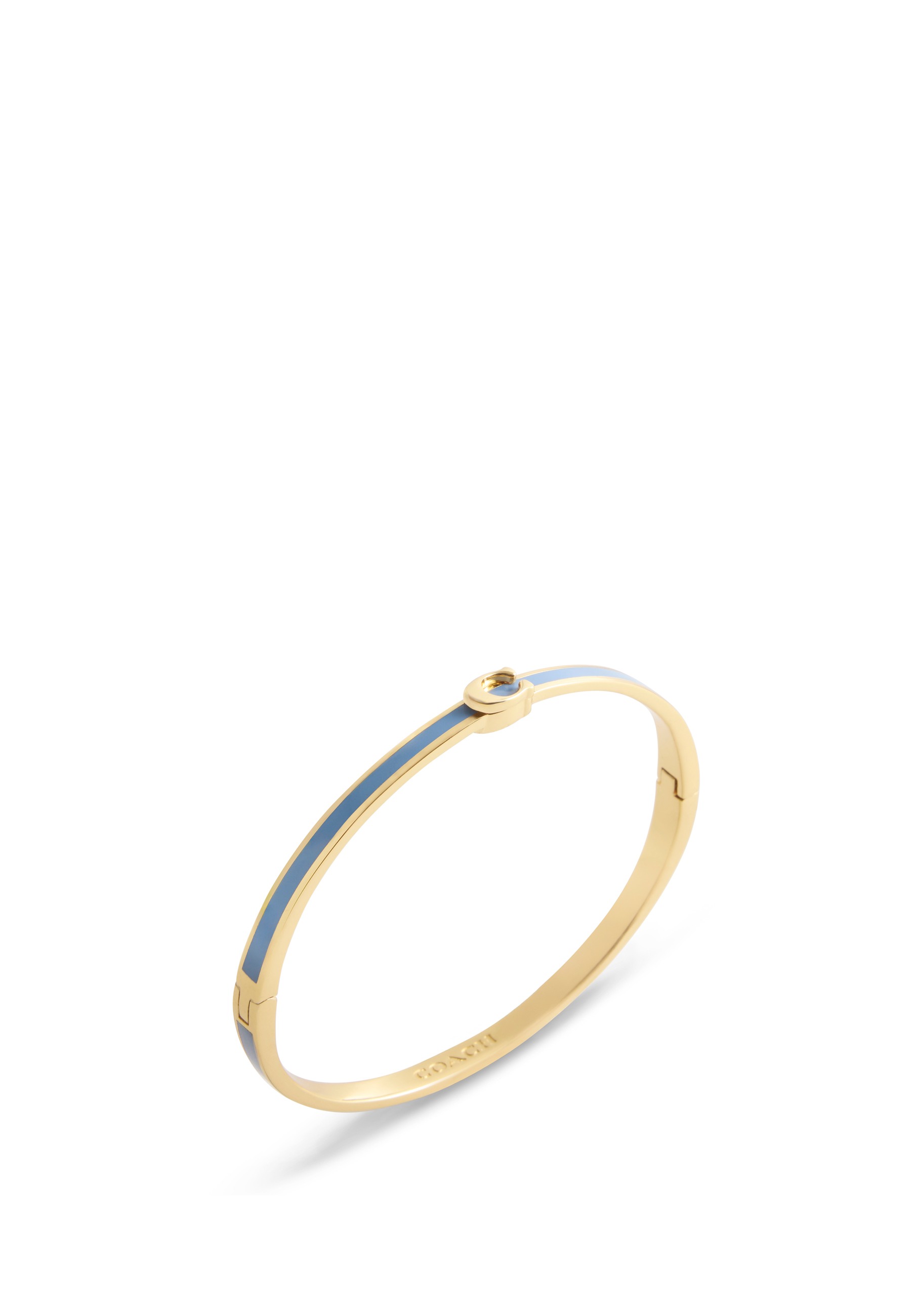 Signature Enamel Hinged Bangle
