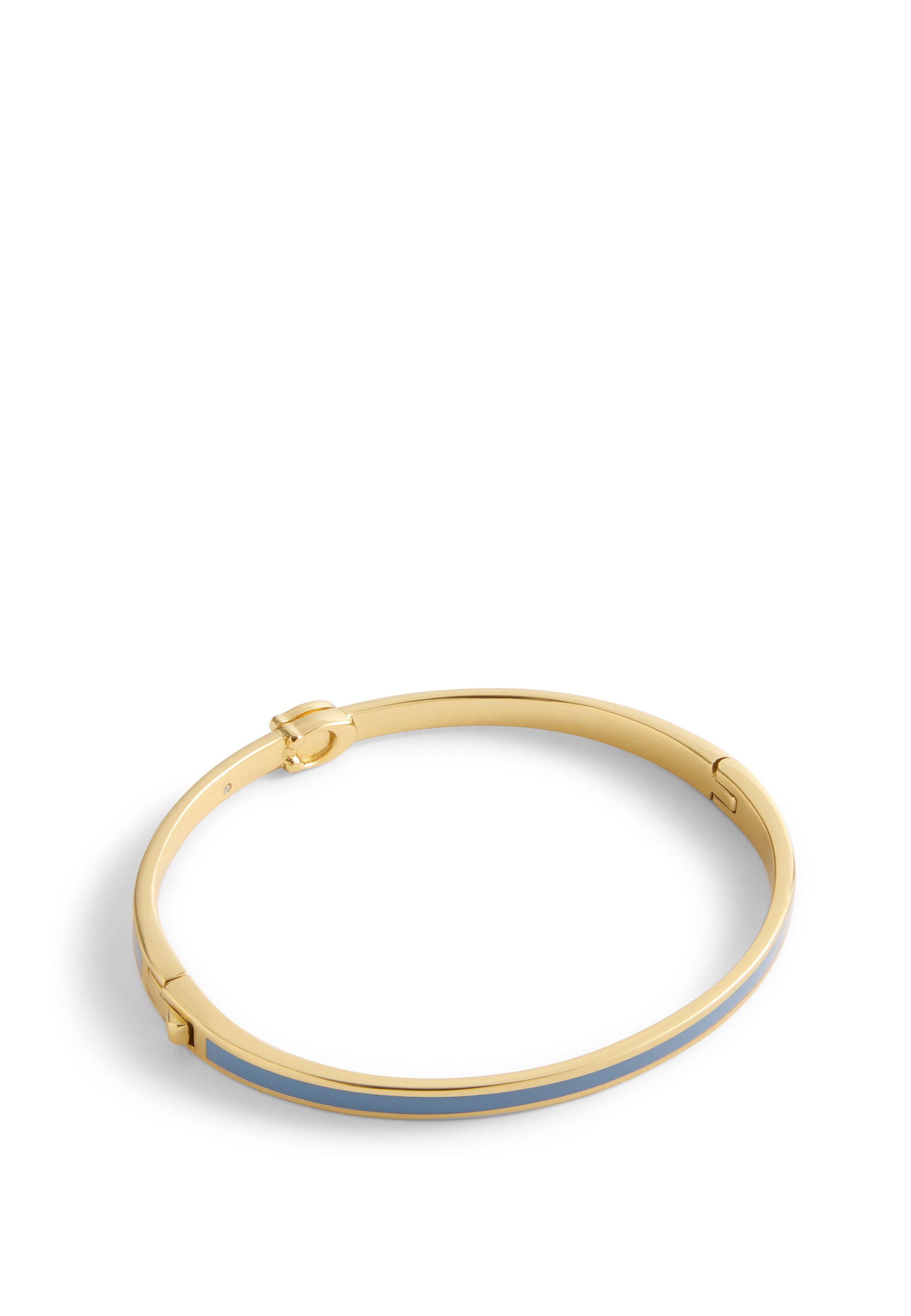 Signature Enamel Hinged Bangle