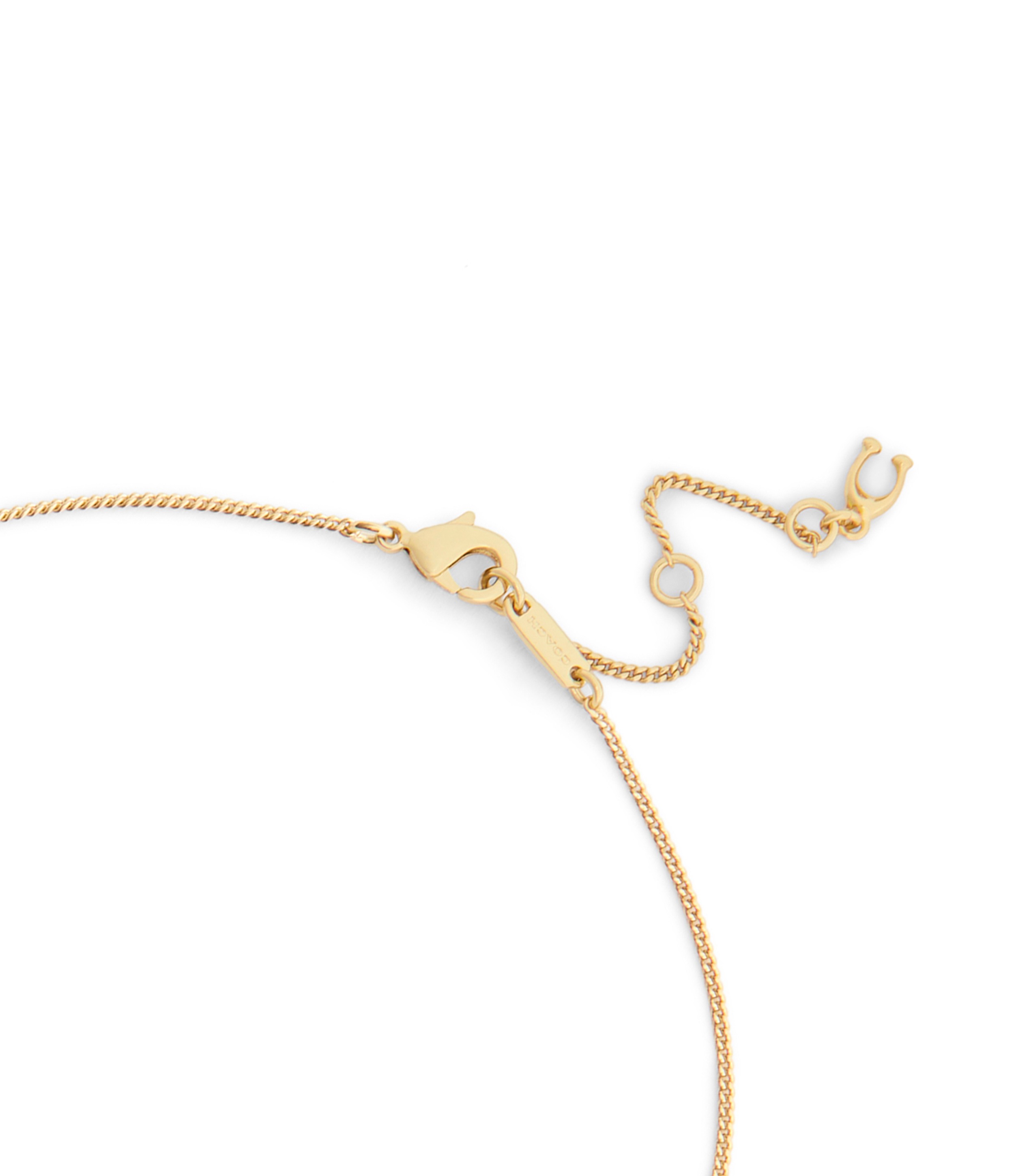Charming Charms Signature Padlock & Key Pendant Necklace