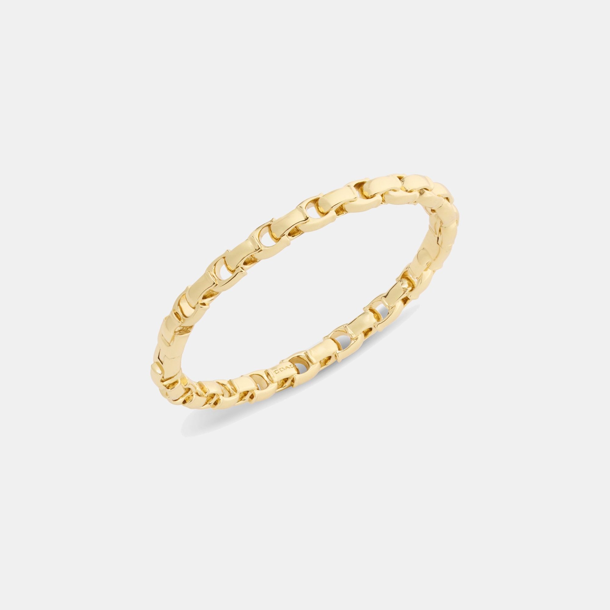 Signature C Hinged Bangle