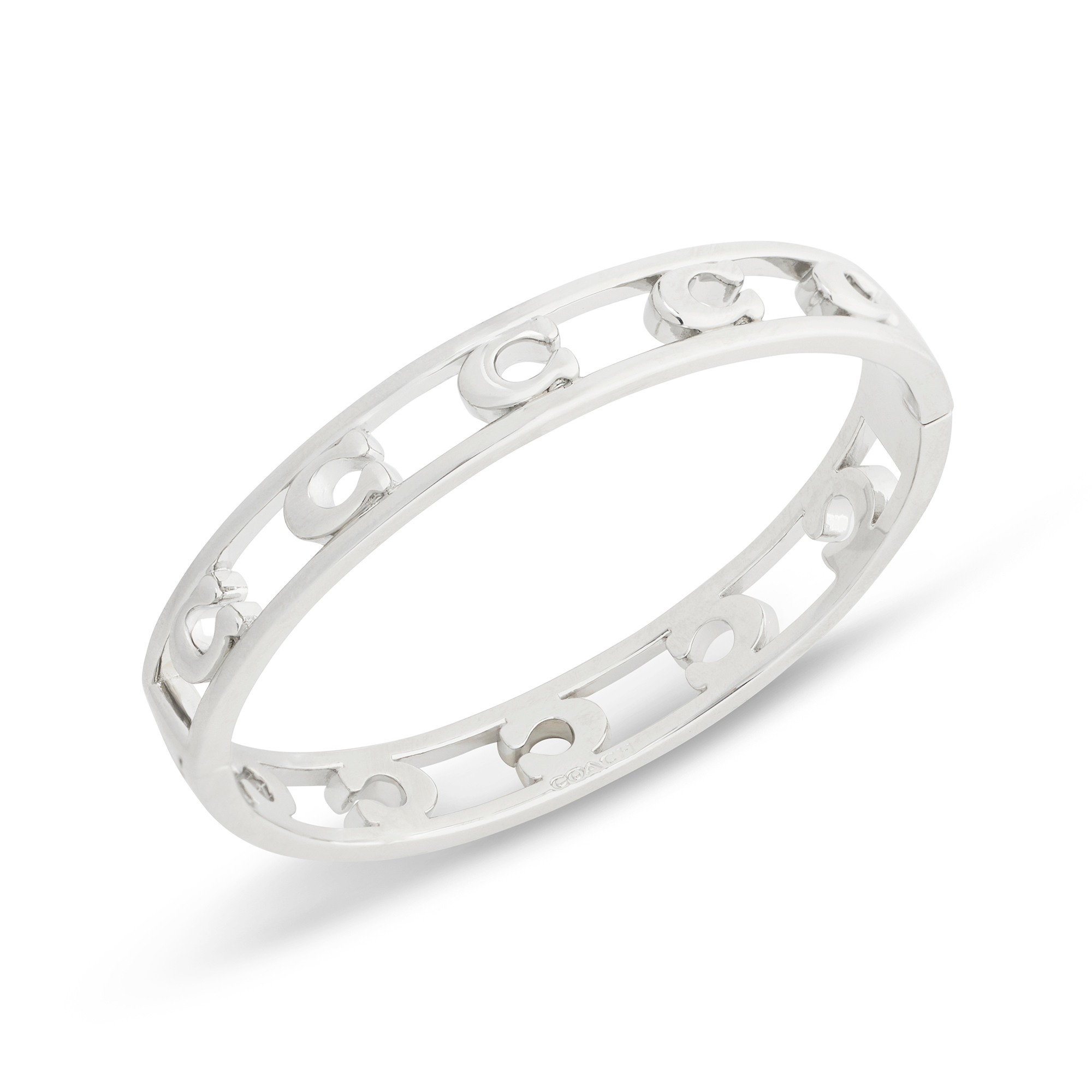Signature C Openwork Bangle Bracelet