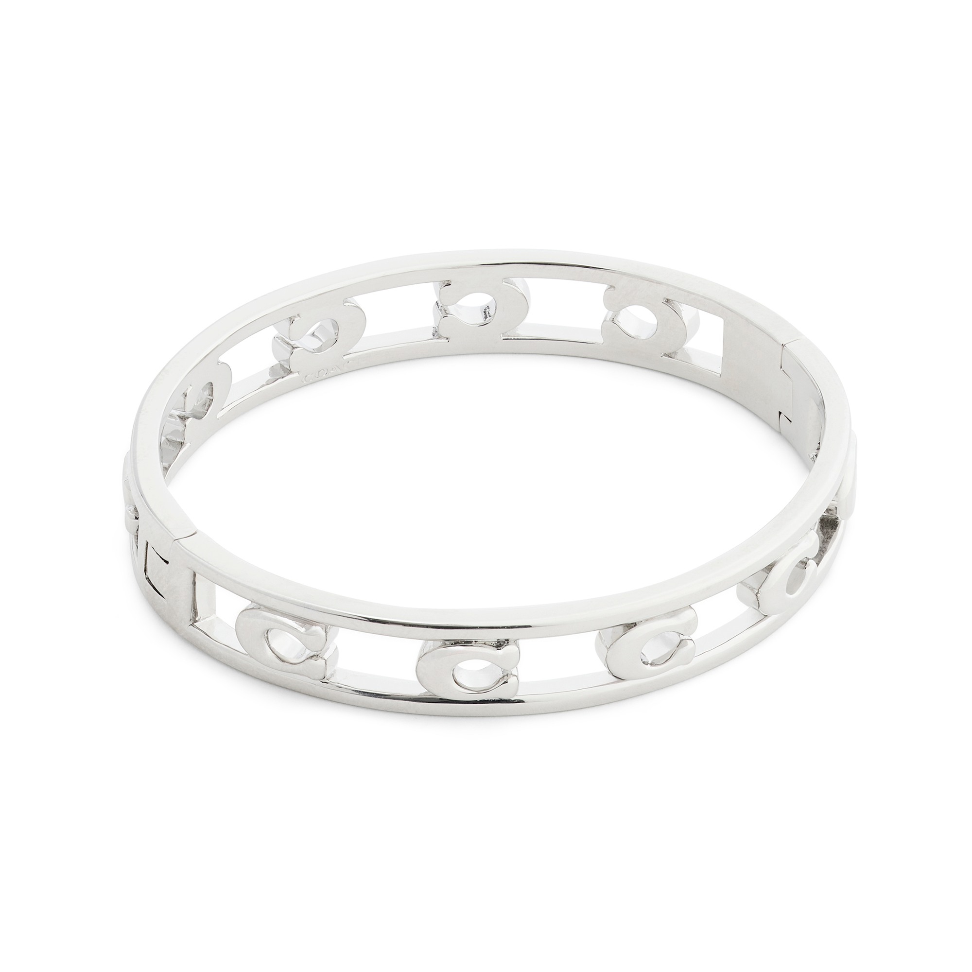 Signature C Openwork Bangle Bracelet