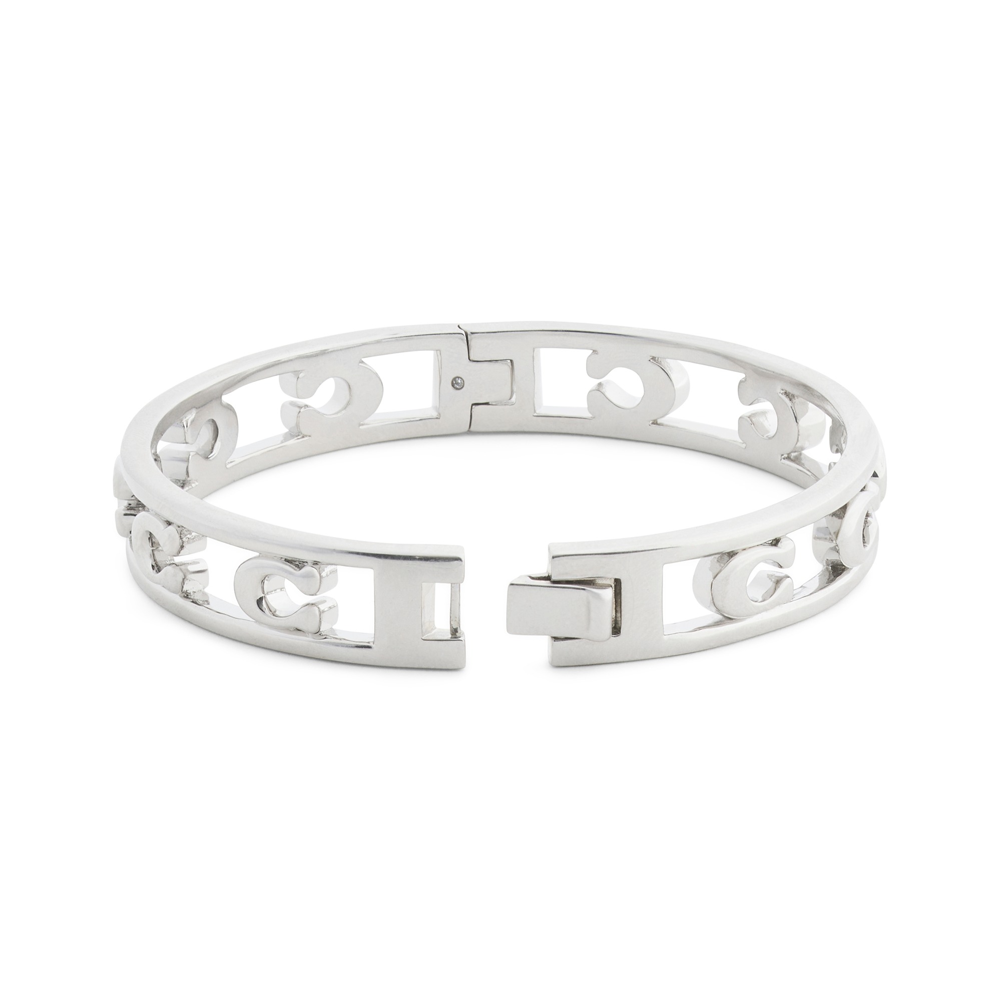 Signature C Openwork Bangle Bracelet