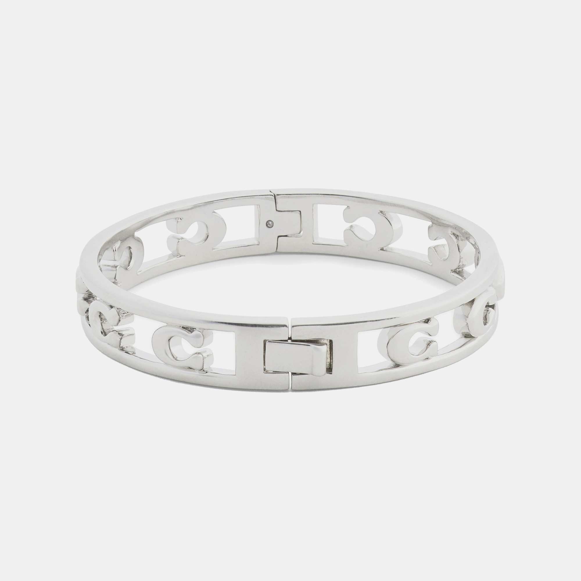 Signature C Openwork Bangle Bracelet