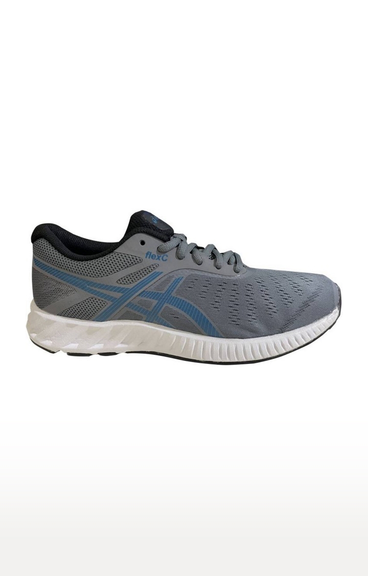 Asics | Men's Grey Mesh Running Shoes 1