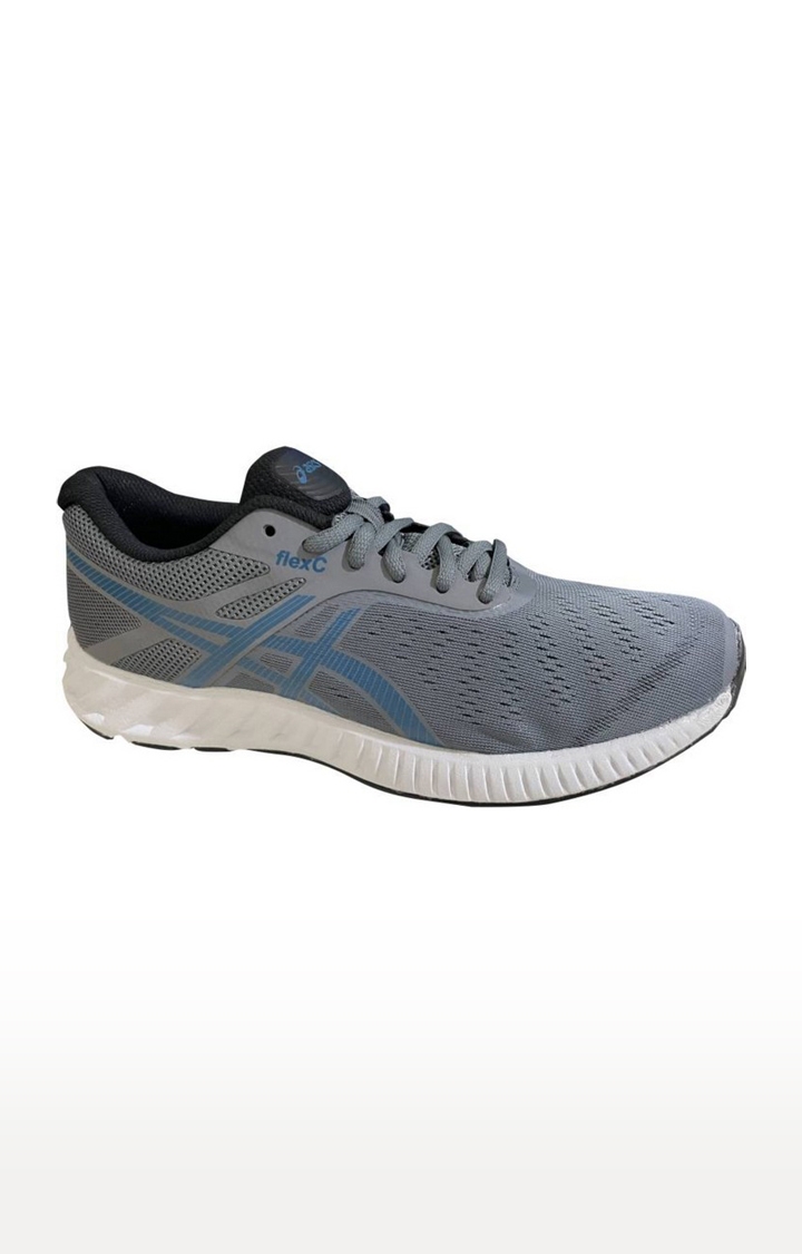 Asics | Men's Grey Mesh Running Shoes 0
