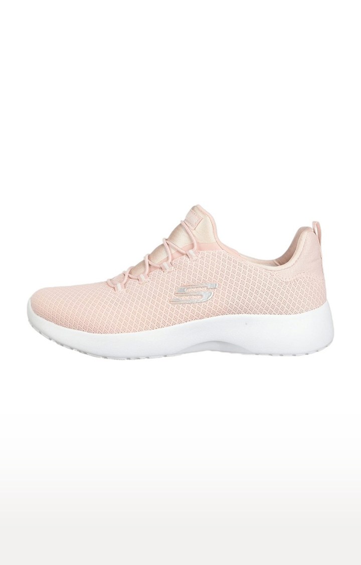 Skechers Dynamight Womens Slip On Sneakers Light Pink