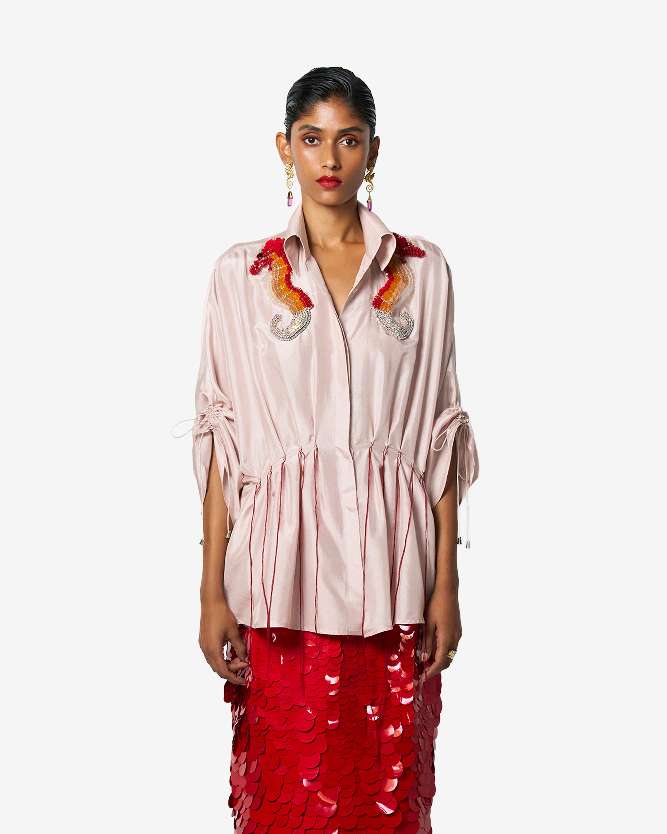 Coral Kimono