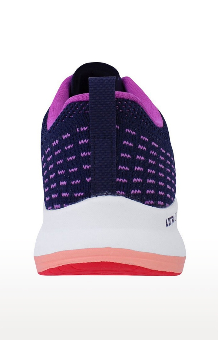 Skechers | Skechers Women Performance GO Run Pulse Shoes Navy Blue/Pink 3
