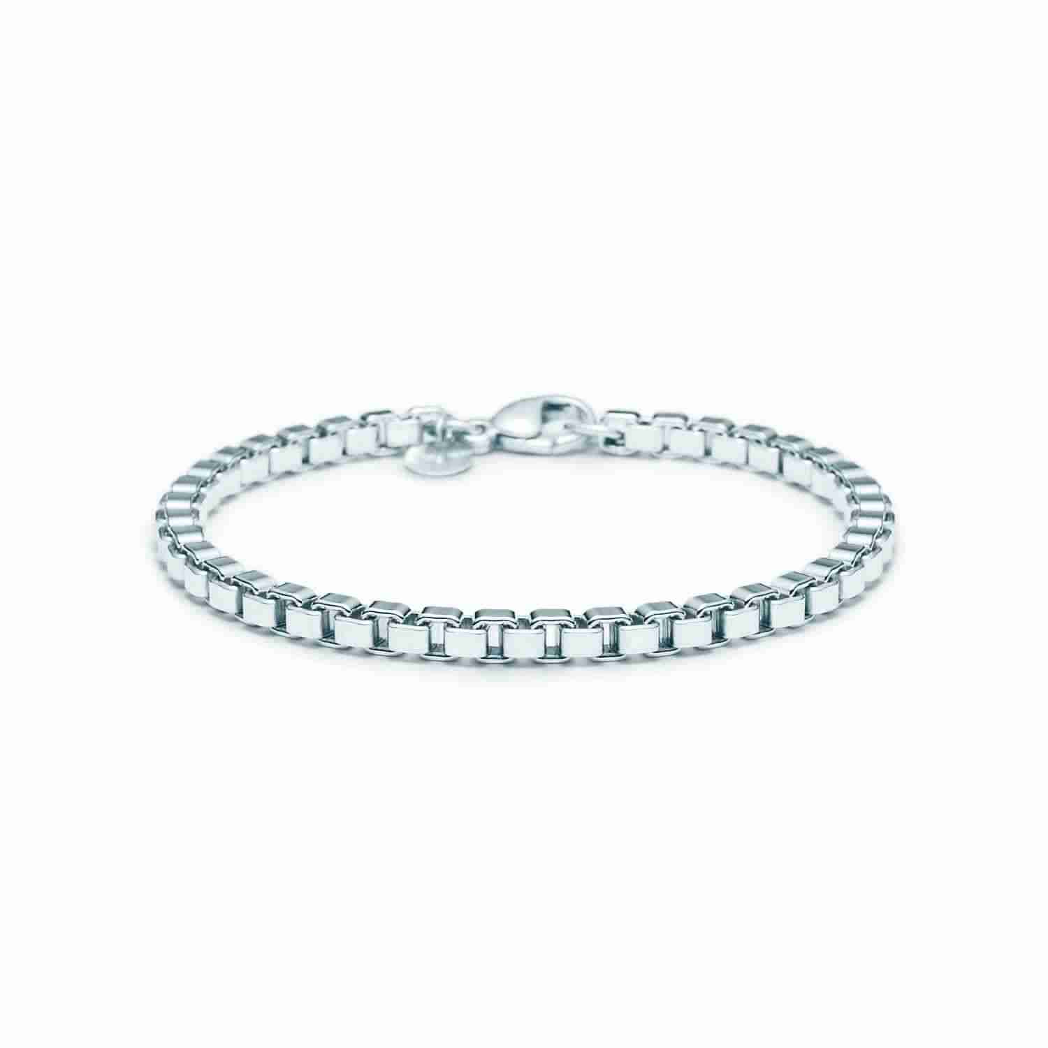 Sterling Silver Venetian Link Bracelet