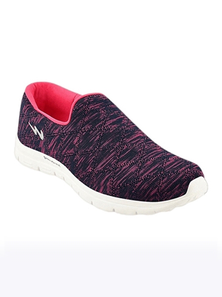 Campus Shoes | Women's Pink AANYA Casual Slip ons 0
