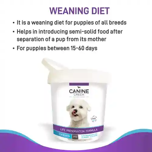 Canine Creek Pup Booster Puppy Food for All Breeds, 300g