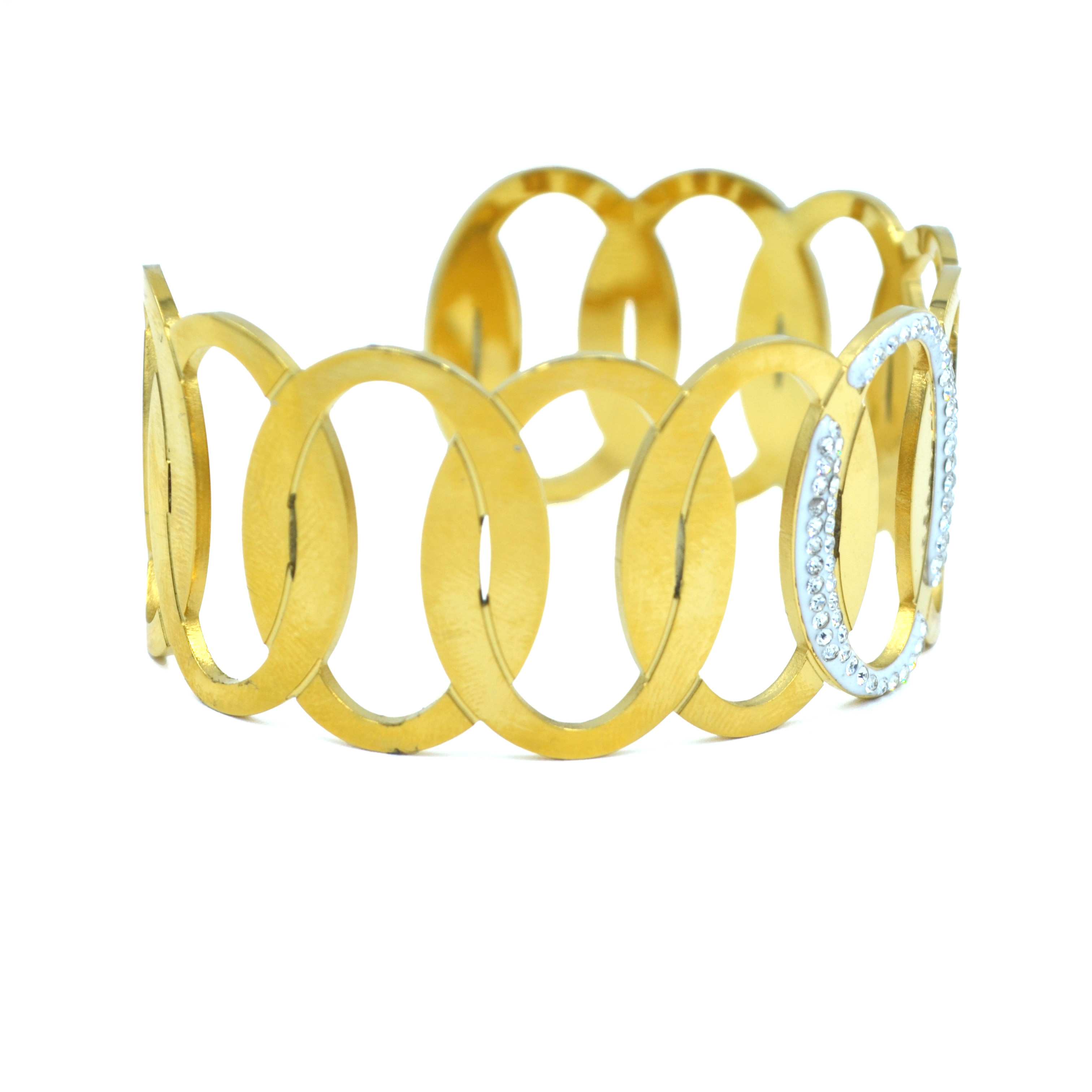 The Nila Gold Plated Cuff Bracelet