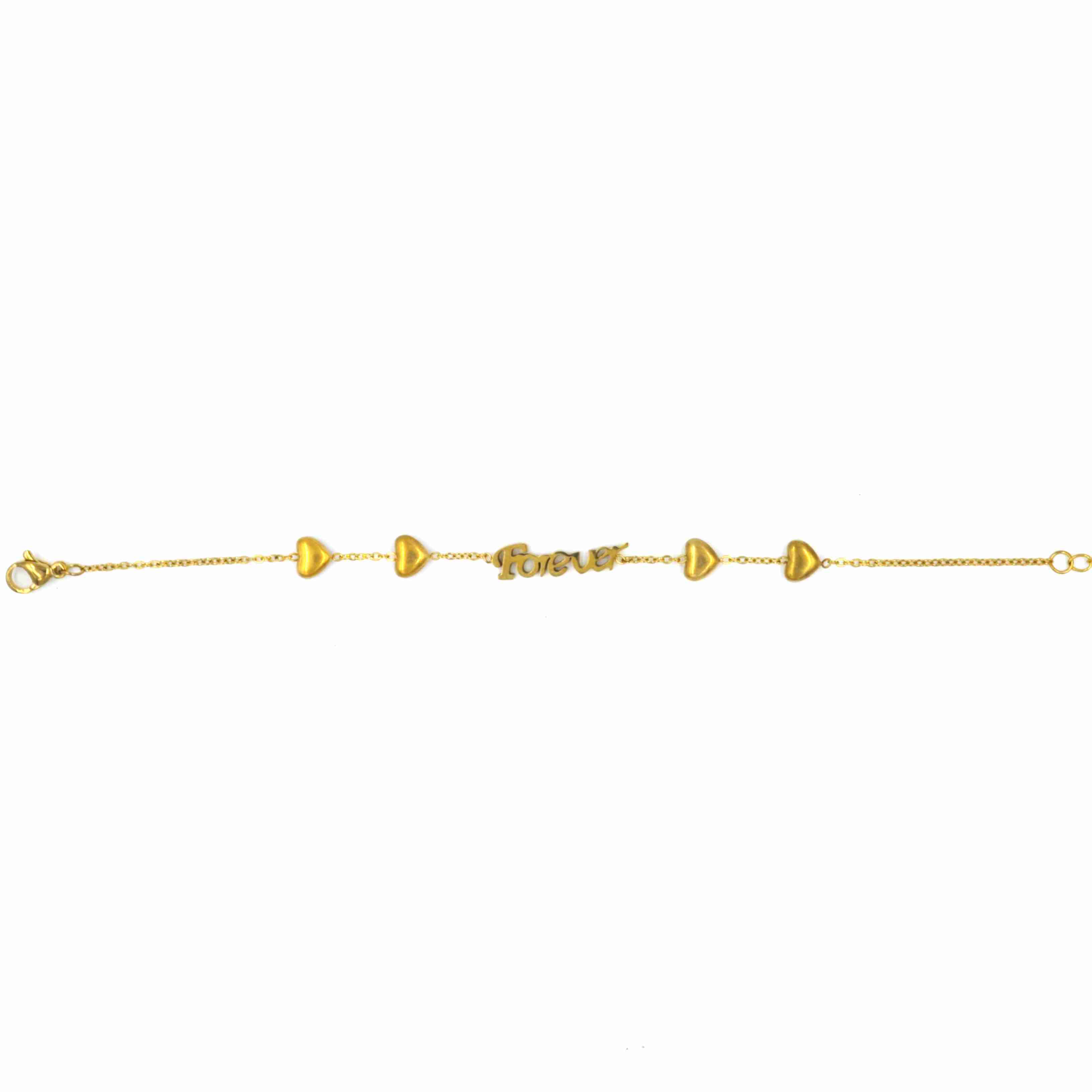 The Nila Gold Plated Forever Bracelet chain
