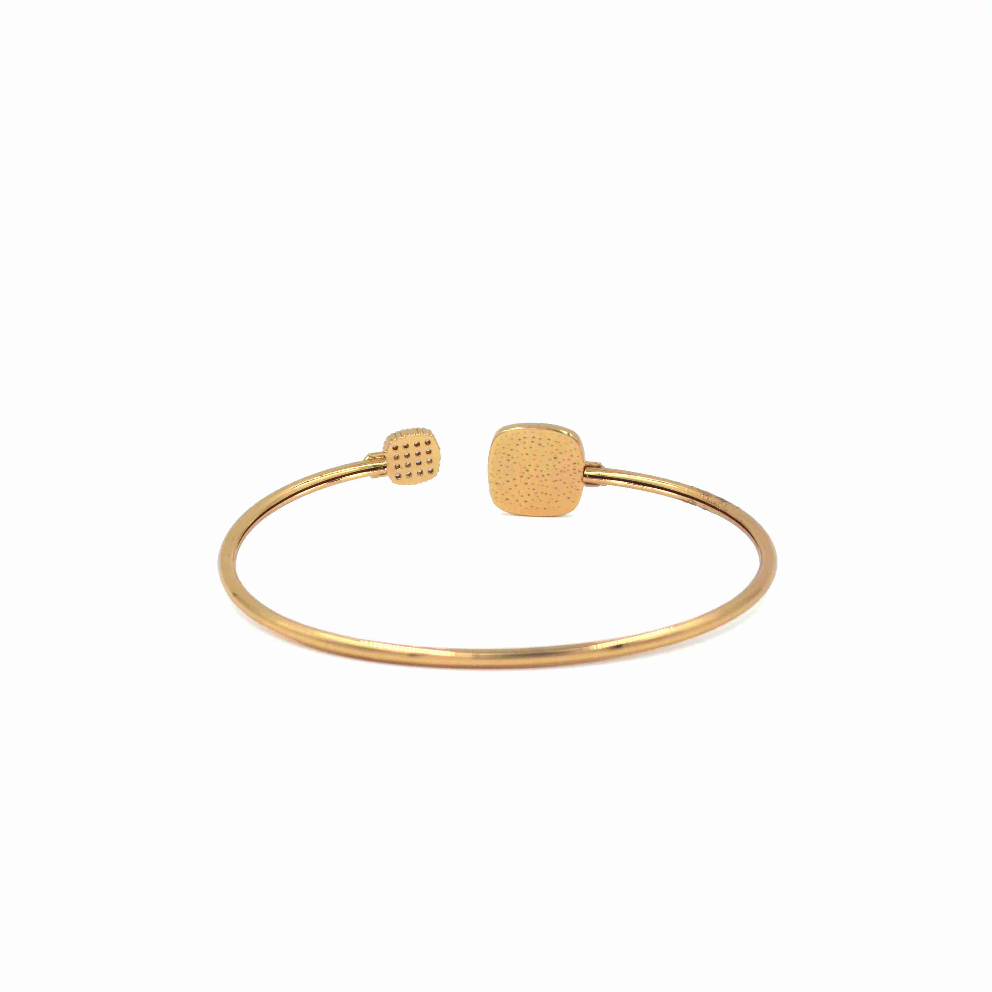 The Nila Gold Plated Elegant Adjustable Bracelet